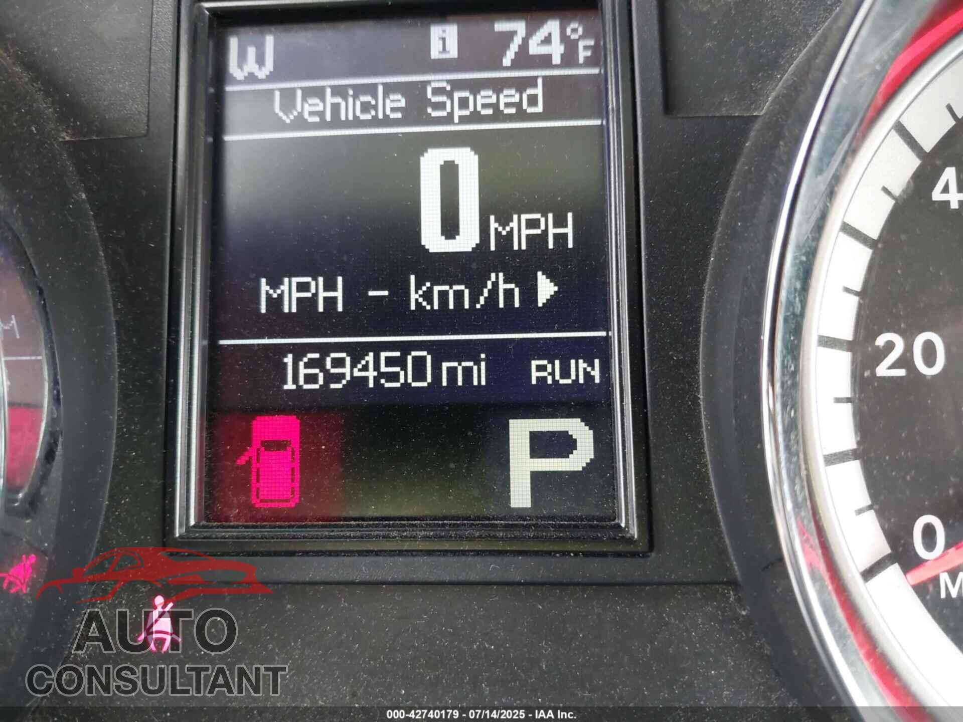 DODGE DURANGO 2012 - 1C4RDJAG0CC295066