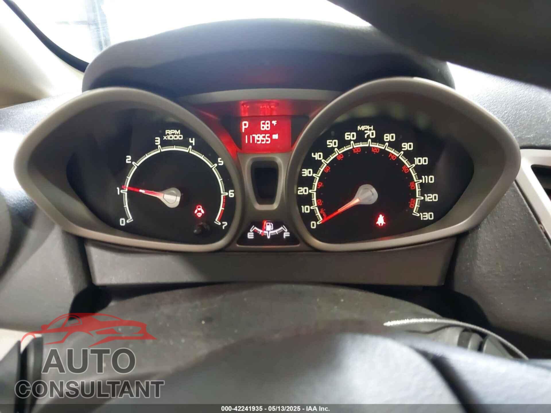 FORD FIESTA 2011 - 3FADP4EJ1BM137752