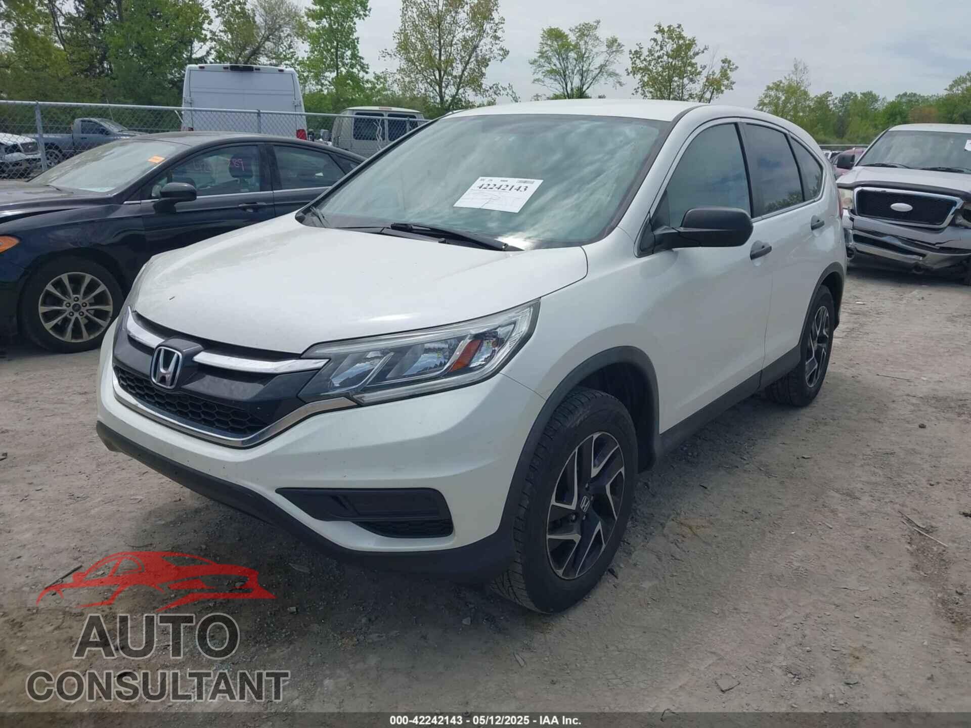 HONDA CR-V 2016 - 5J6RM4H40GL078629