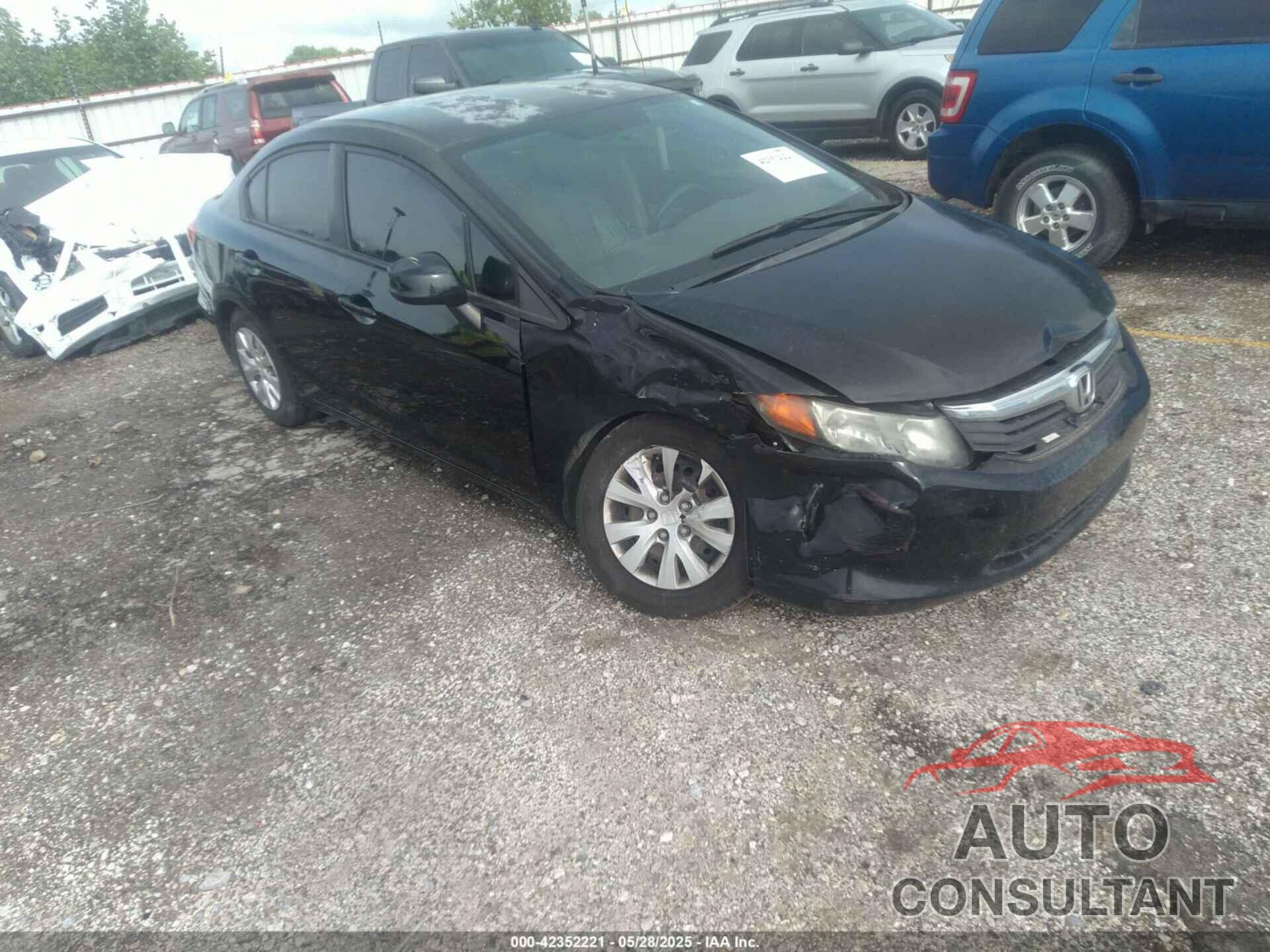 HONDA CIVIC 2012 - 2HGFB2F57CH587138