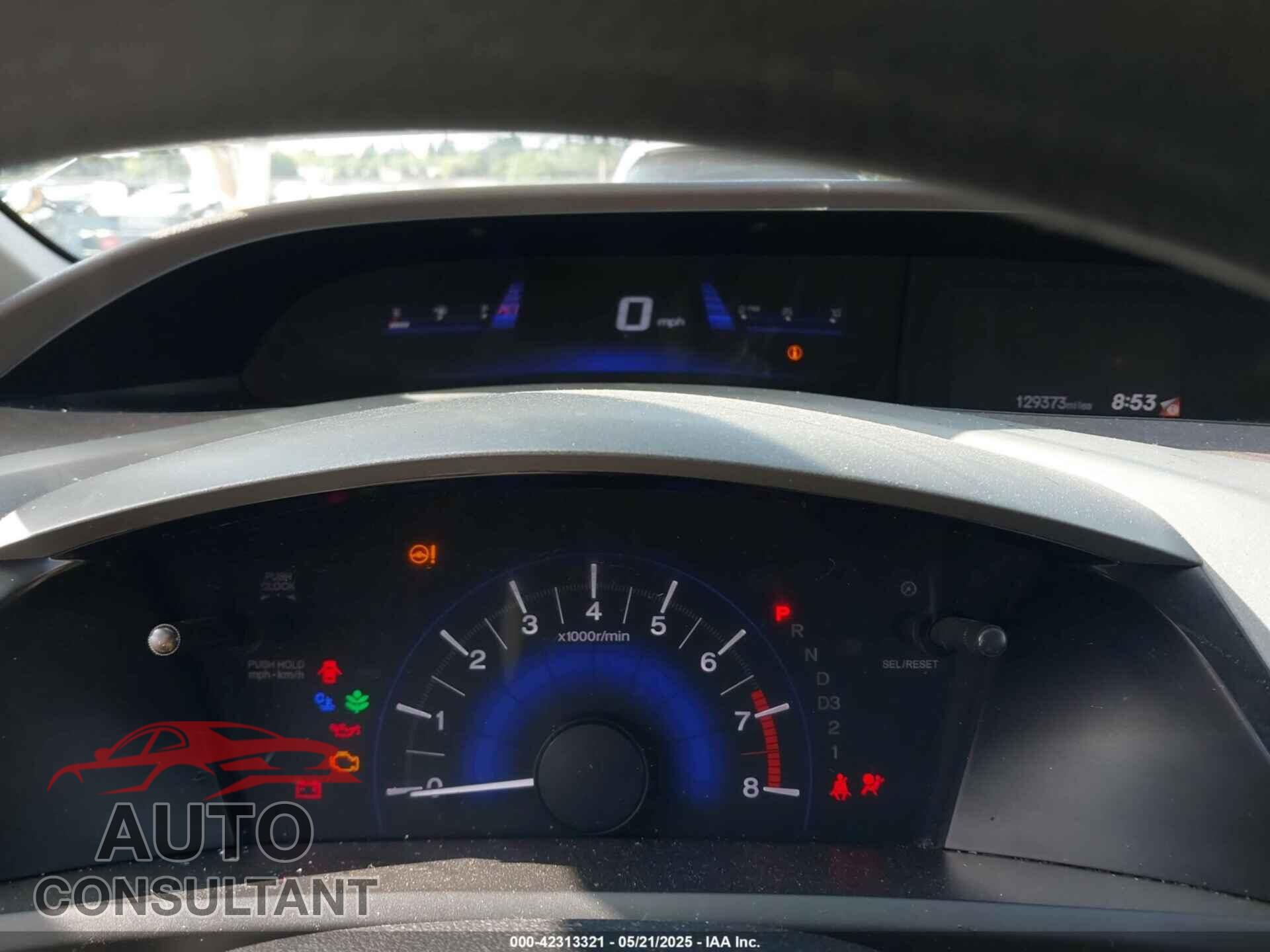 HONDA CIVIC 2012 - 2HGFB2F52CH522973