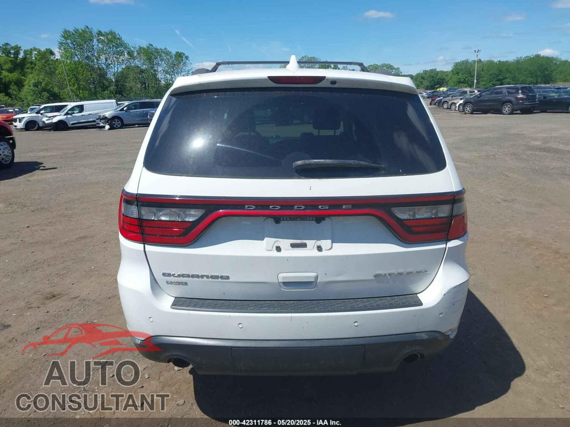 DODGE DURANGO 2015 - 1C4RDJEG5FC938655
