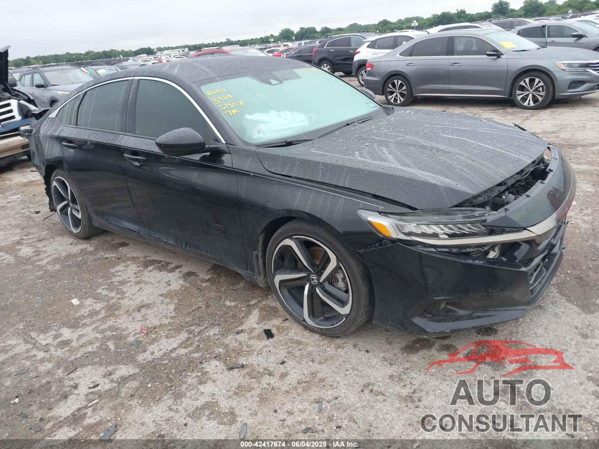 HONDA ACCORD 2021 - 1HGCV1F34MA030254