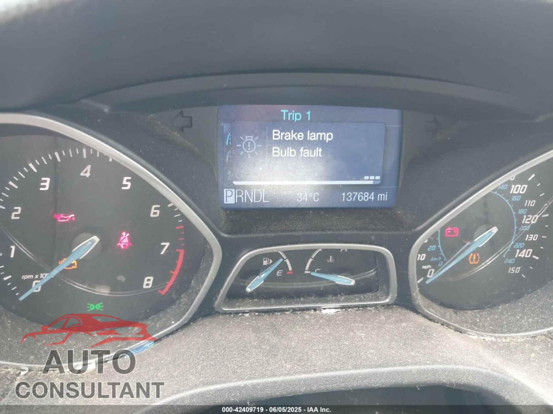 FORD FOCUS 2012 - 1FAHP3F21CL199240
