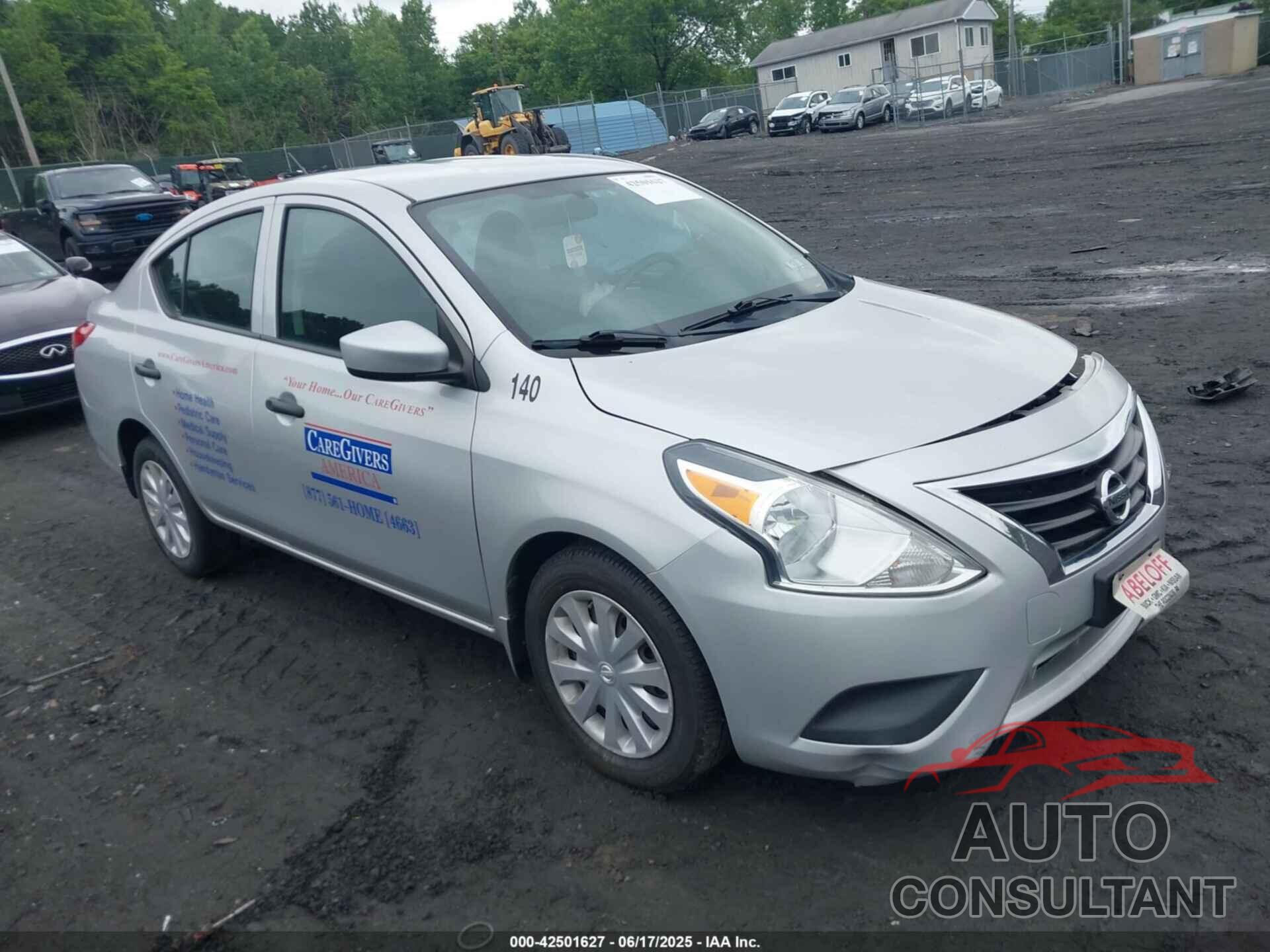 NISSAN VERSA 2016 - 3N1CN7AP6GL848631