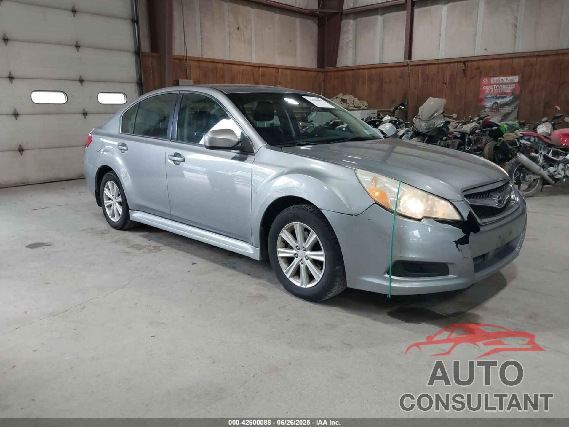 SUBARU LEGACY 2011 - 4S3BMBC65B3222558