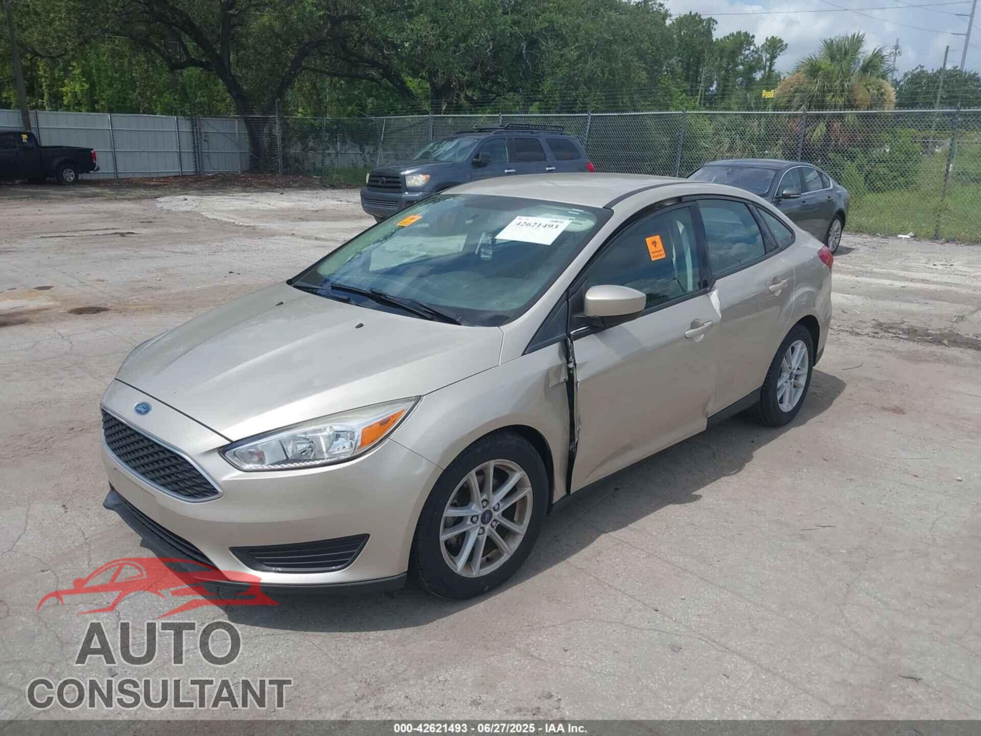 FORD FOCUS 2018 - 1FADP3F21JL227288