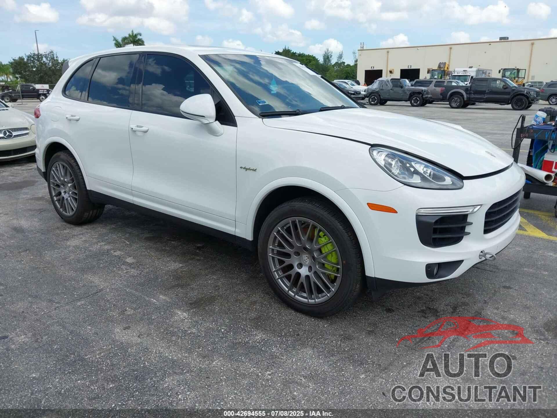 PORSCHE CAYENNE E-HYBRID 2016 - WP1AE2A25GLA63698