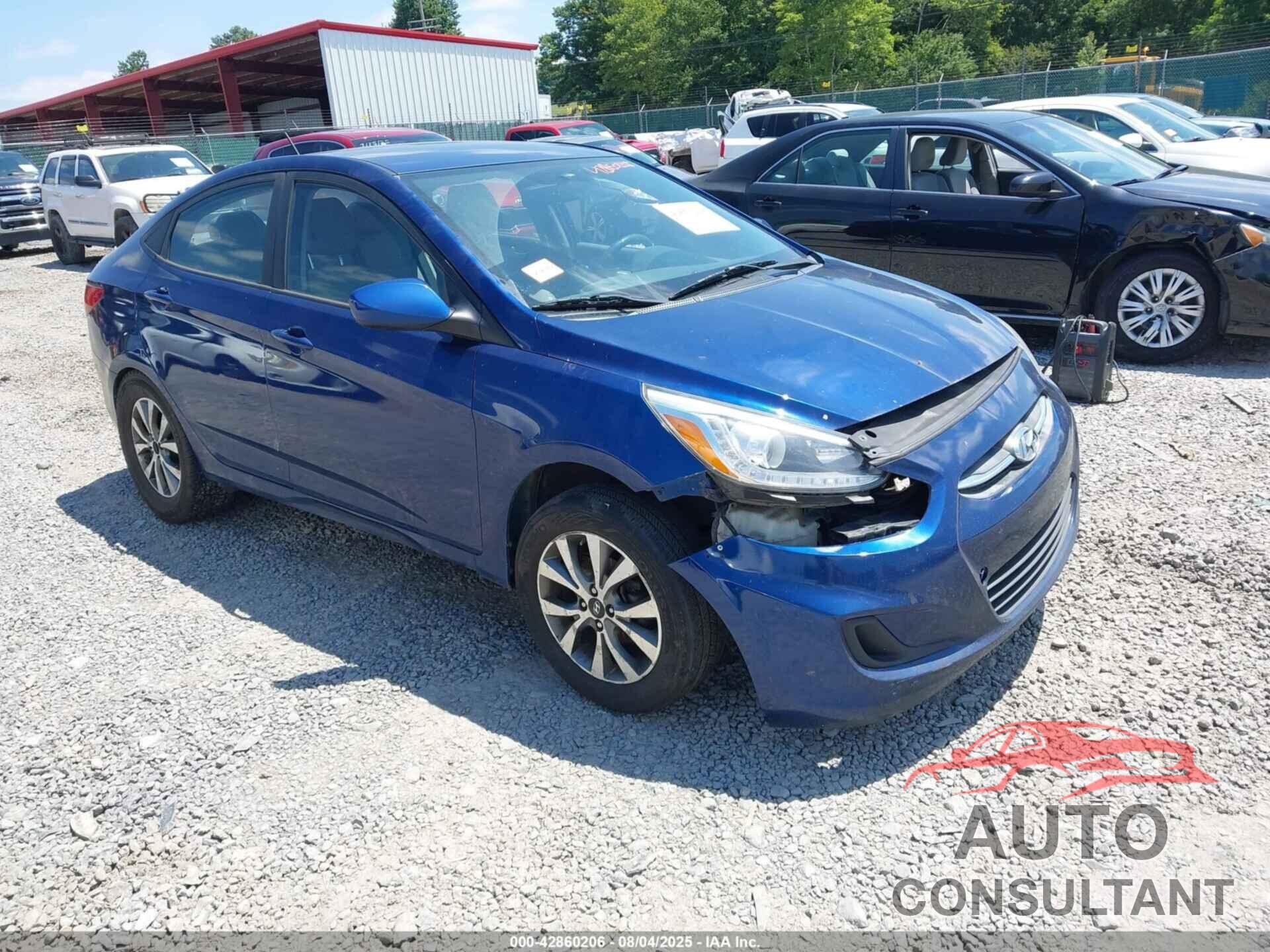 HYUNDAI ACCENT 2016 - KMHCU4AE5GU140109