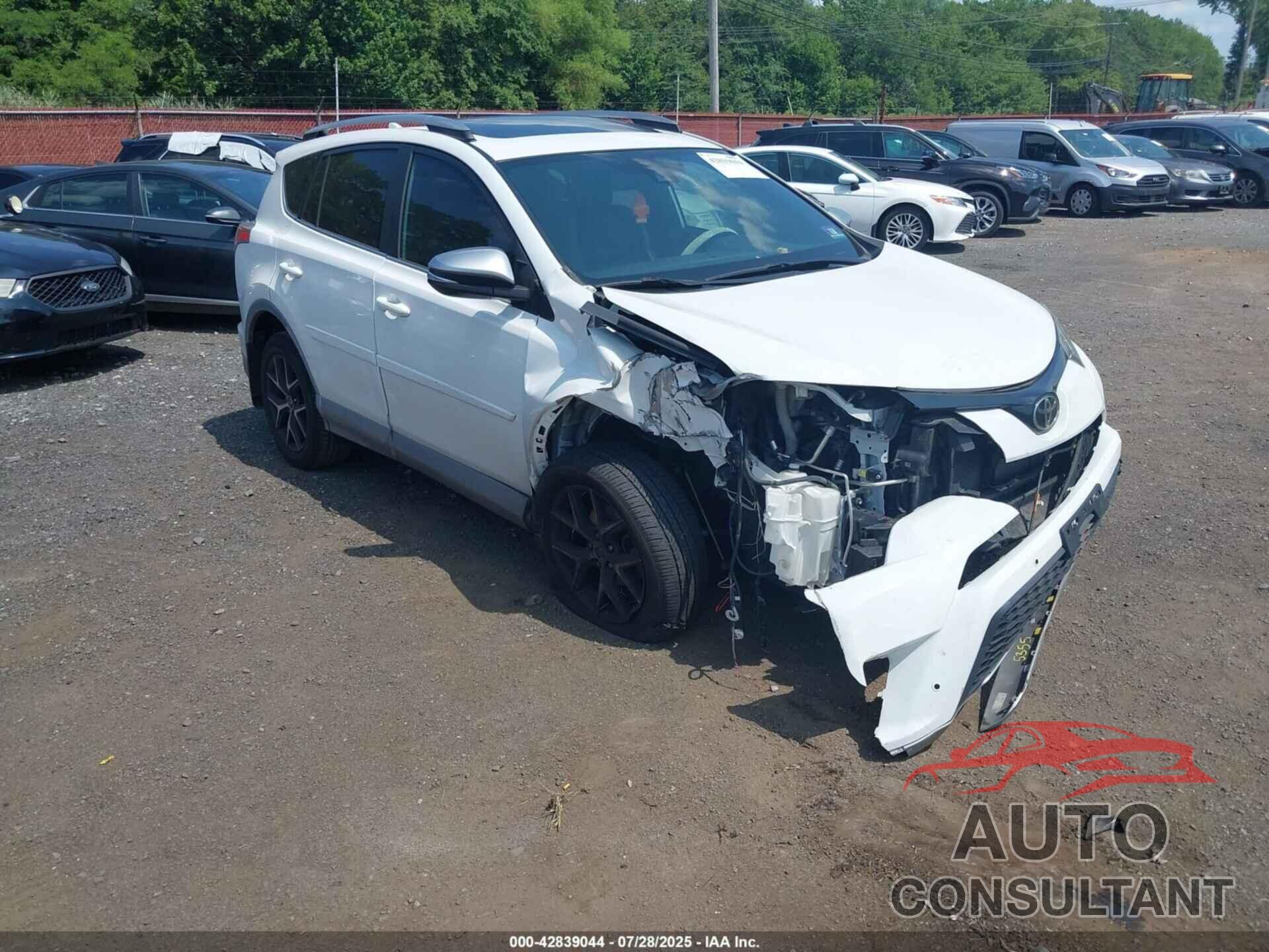 TOYOTA RAV4 2017 - 2T3JFREV7HW688405