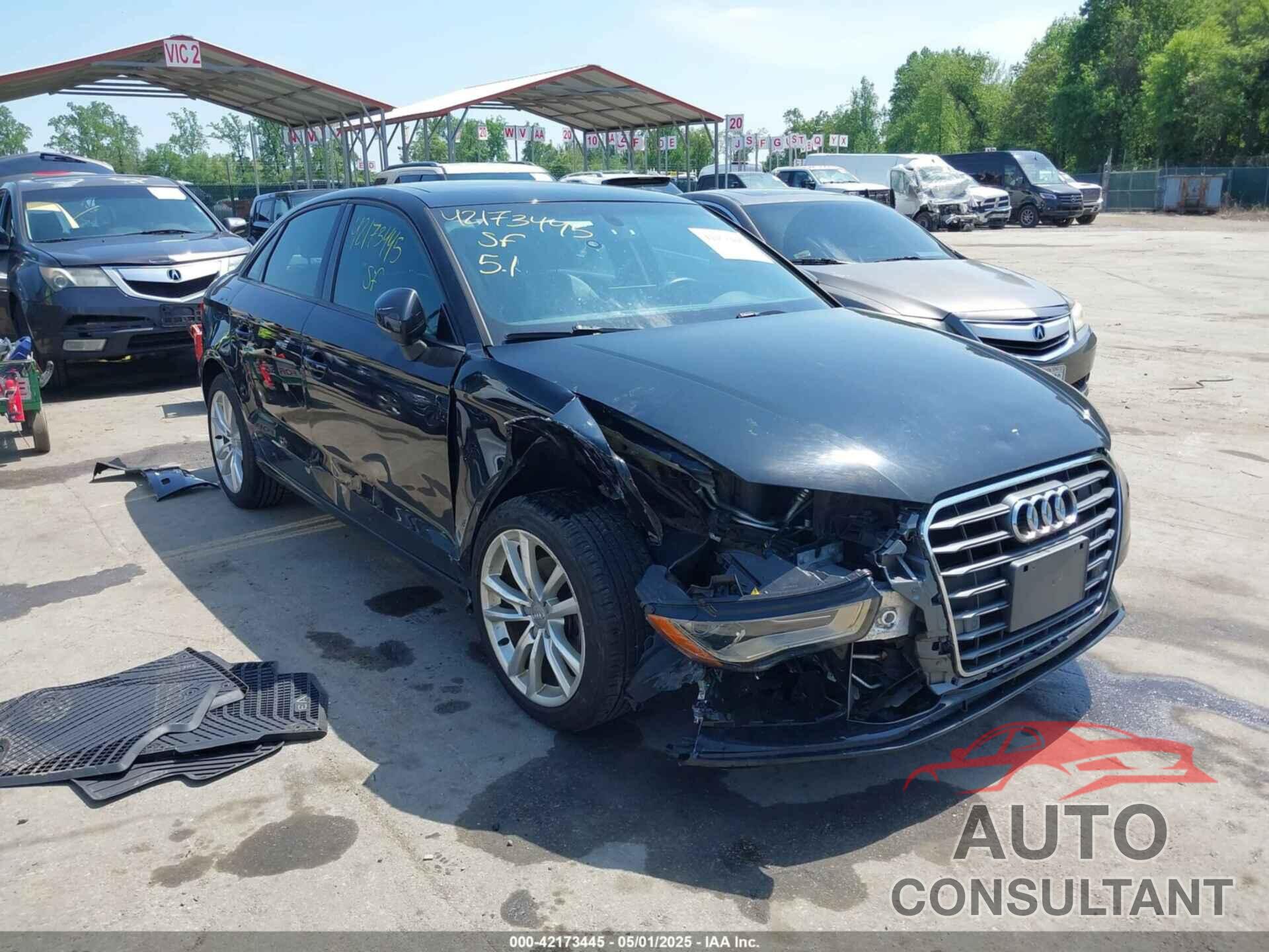 AUDI A3 2015 - WAUAJGFF8F1067354