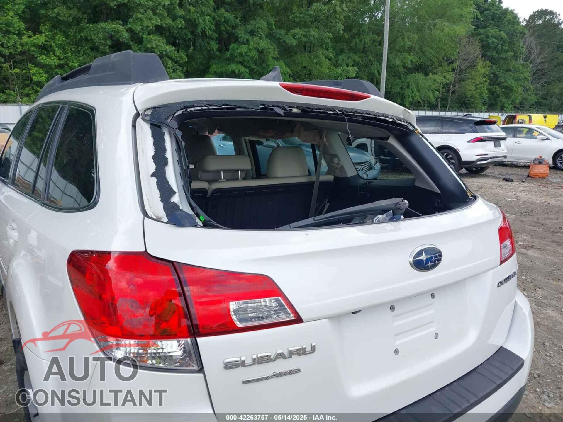 SUBARU OUTBACK 2014 - 4S4BRCNC1E3295579