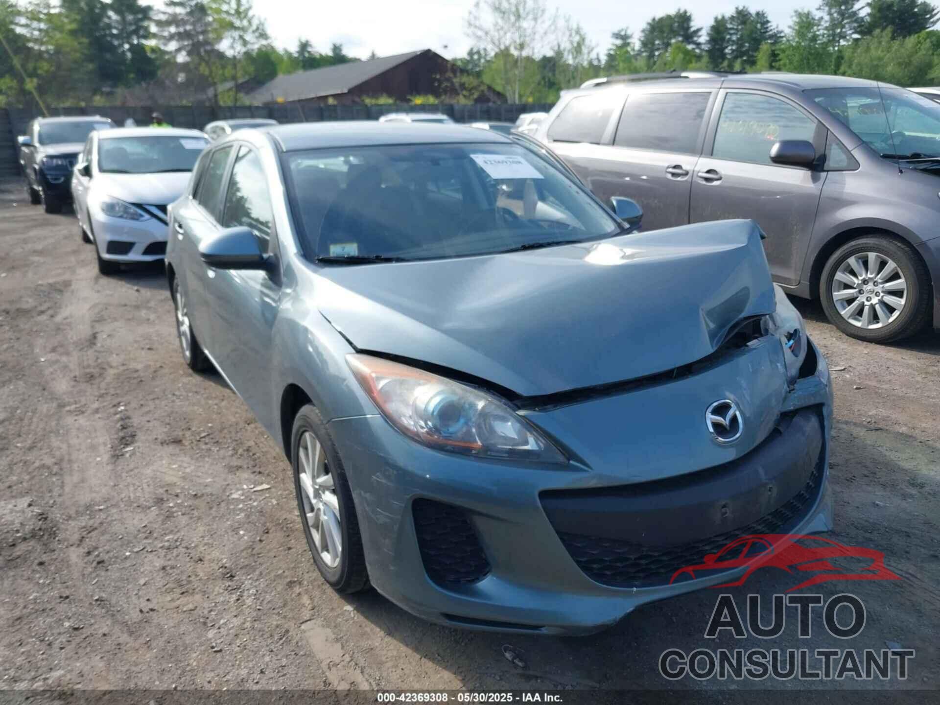 MAZDA MAZDA3 2012 - JM1BL1L70C1597972