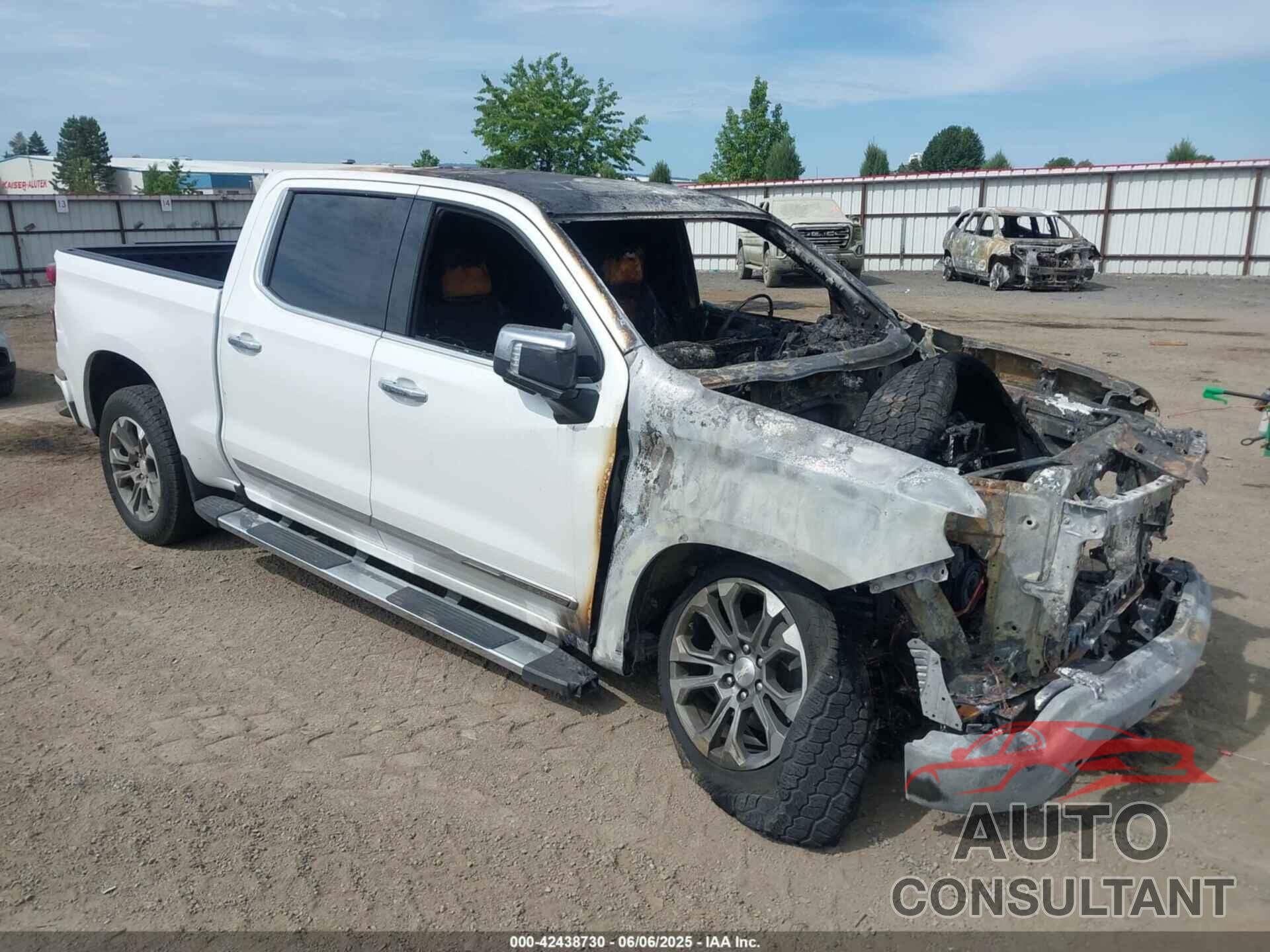 CHEVROLET SILVERADO 1500 2022 - 3GCUDJET9NG665478