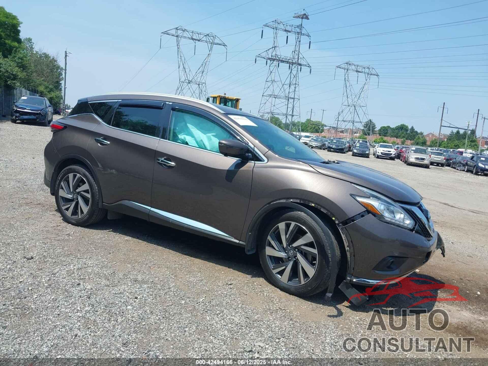 NISSAN MURANO 2016 - 5N1AZ2MH8GN108848