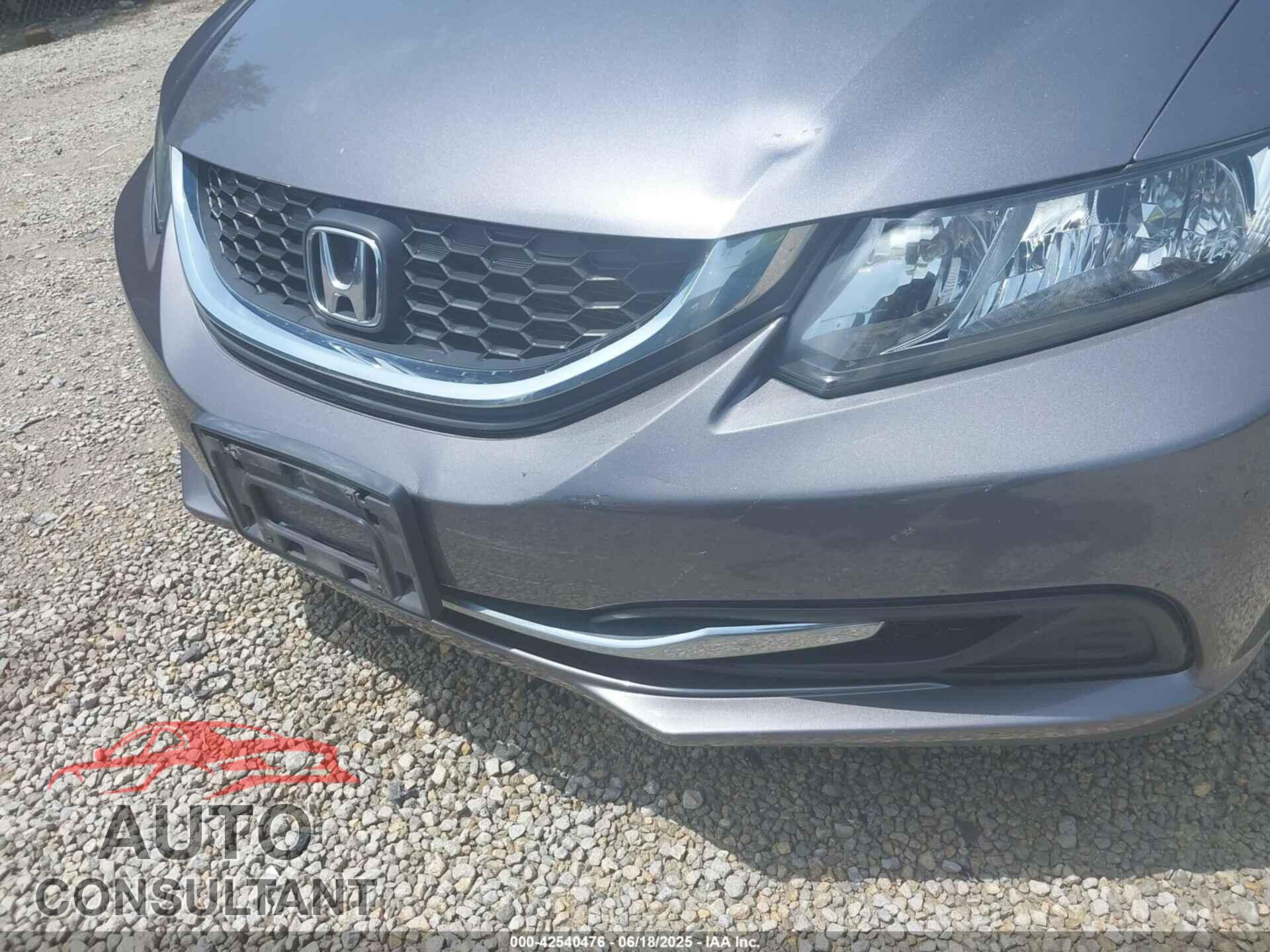 HONDA CIVIC 2014 - 19XFB2F5XEE020743