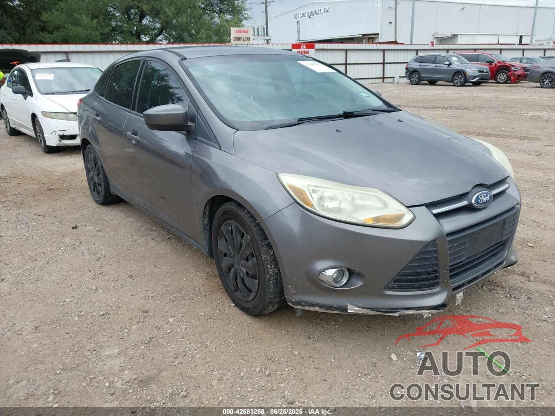 FORD FOCUS 2012 - 1FAHP3F24CL186434