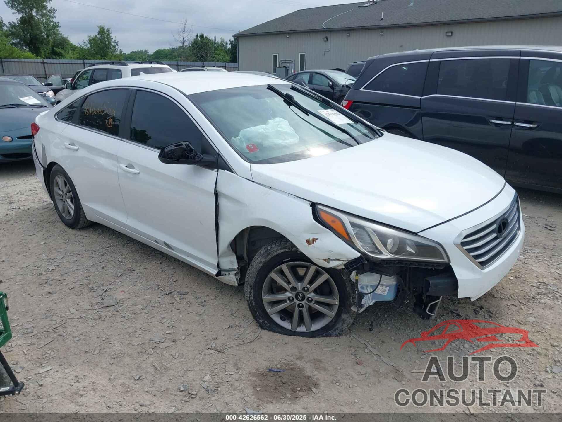 HYUNDAI SONATA 2016 - 5NPE24AFXGH262843