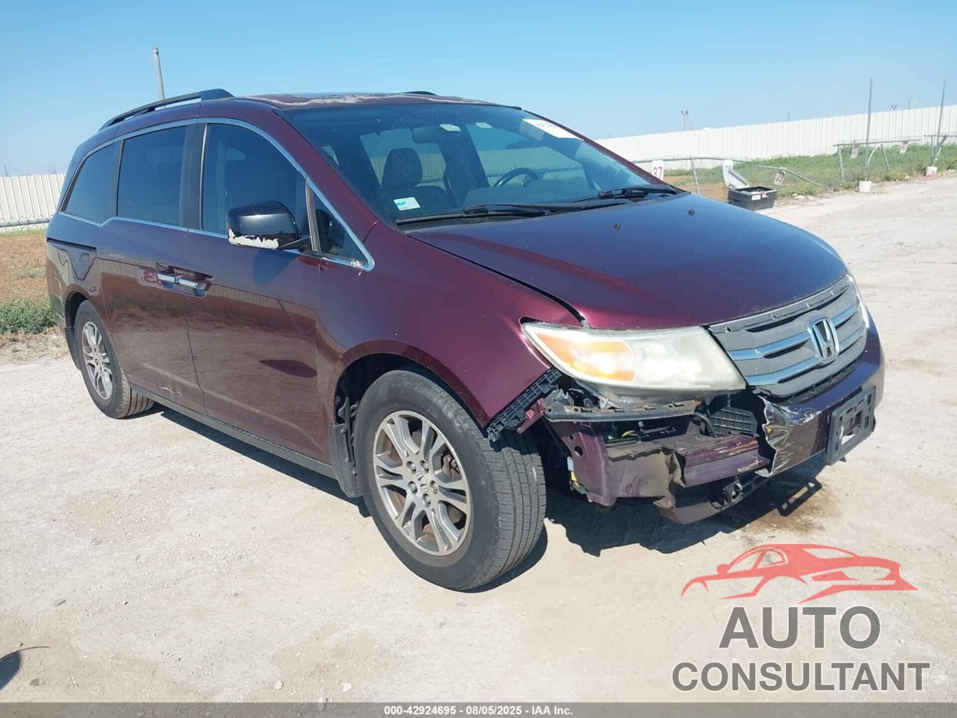HONDA ODYSSEY 2013 - 5FNRL5H69DB059544