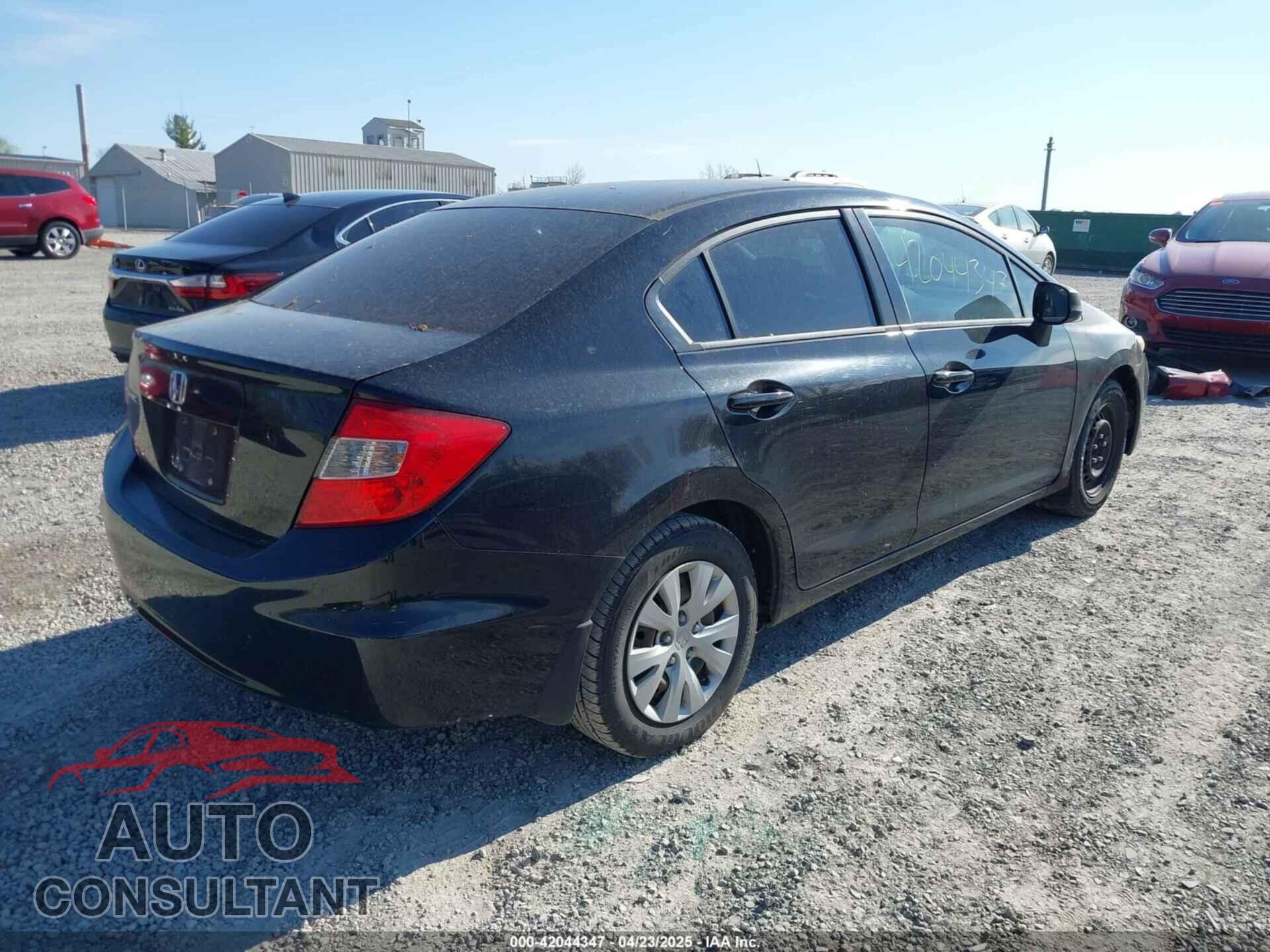 HONDA CIVIC 2012 - 19XFB2F56CE037357