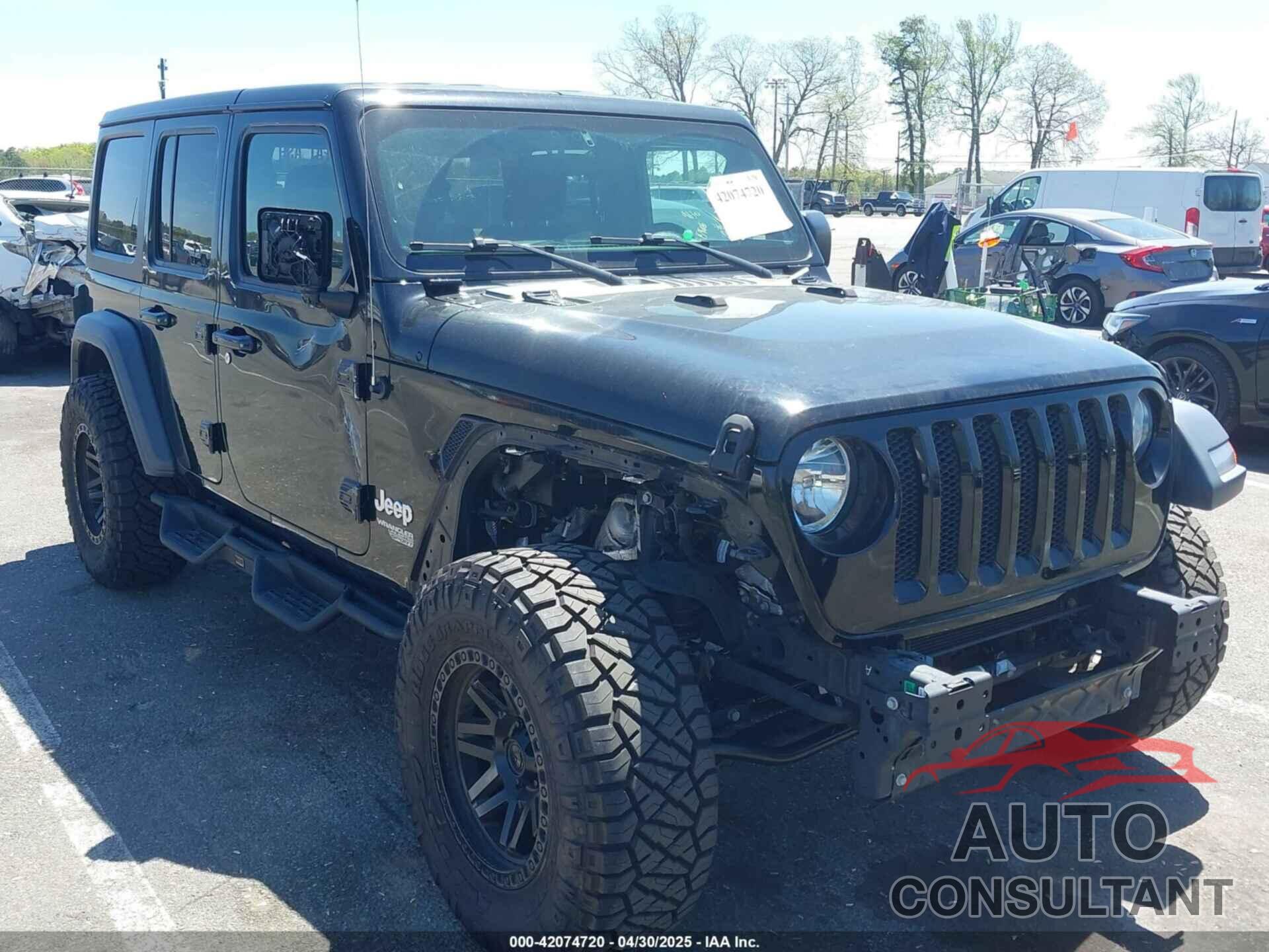 JEEP WRANGLER UNLIMITED 2019 - 1C4HJXDG1KW530168