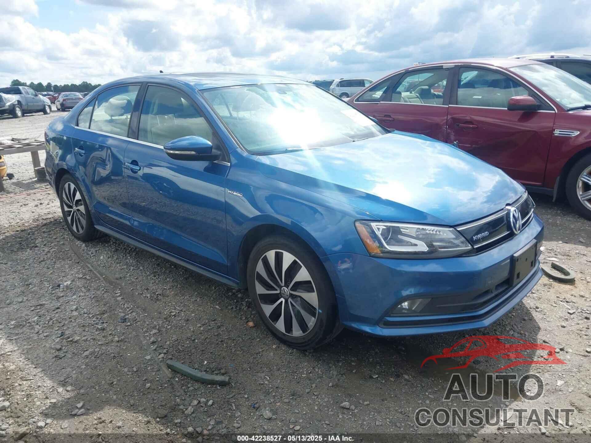VOLKSWAGEN JETTA HYBRID 2016 - 3VW637AJ2GM406934