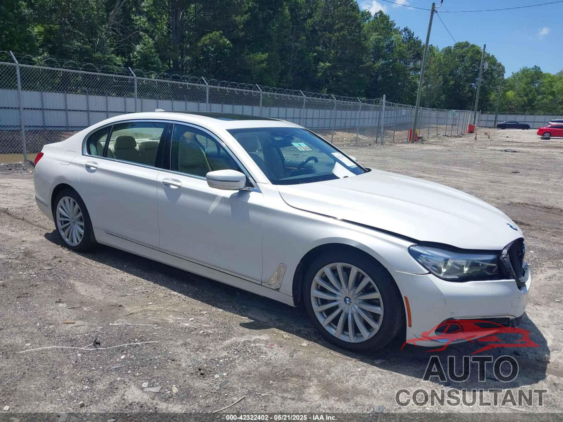 BMW 740I 2018 - WBA7E2C59JG742941