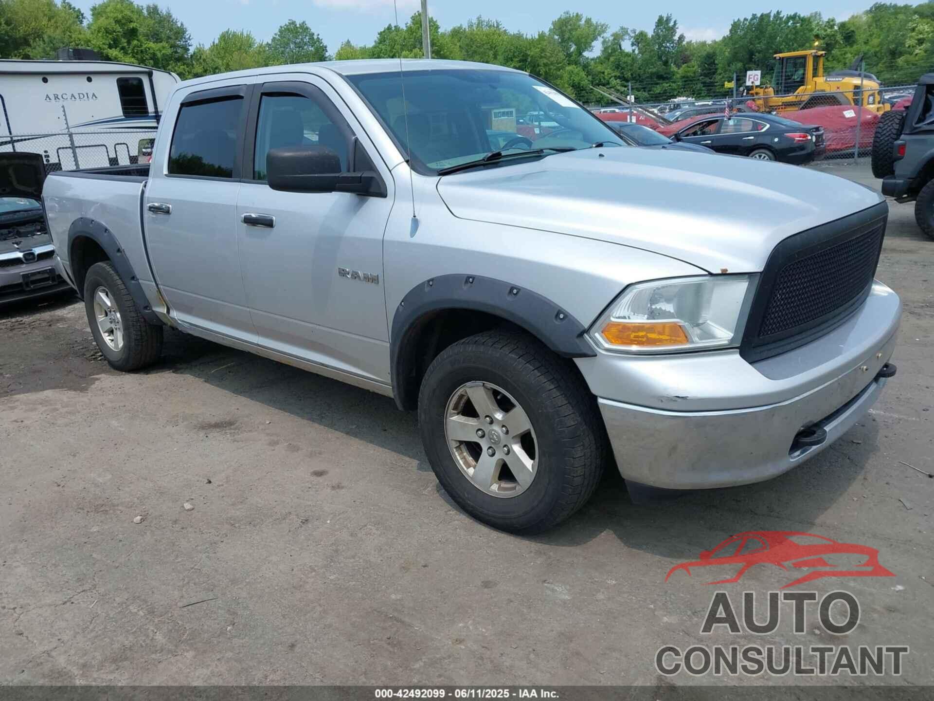 DODGE RAM 1500 2010 - 1D7RV1CP3AS197393