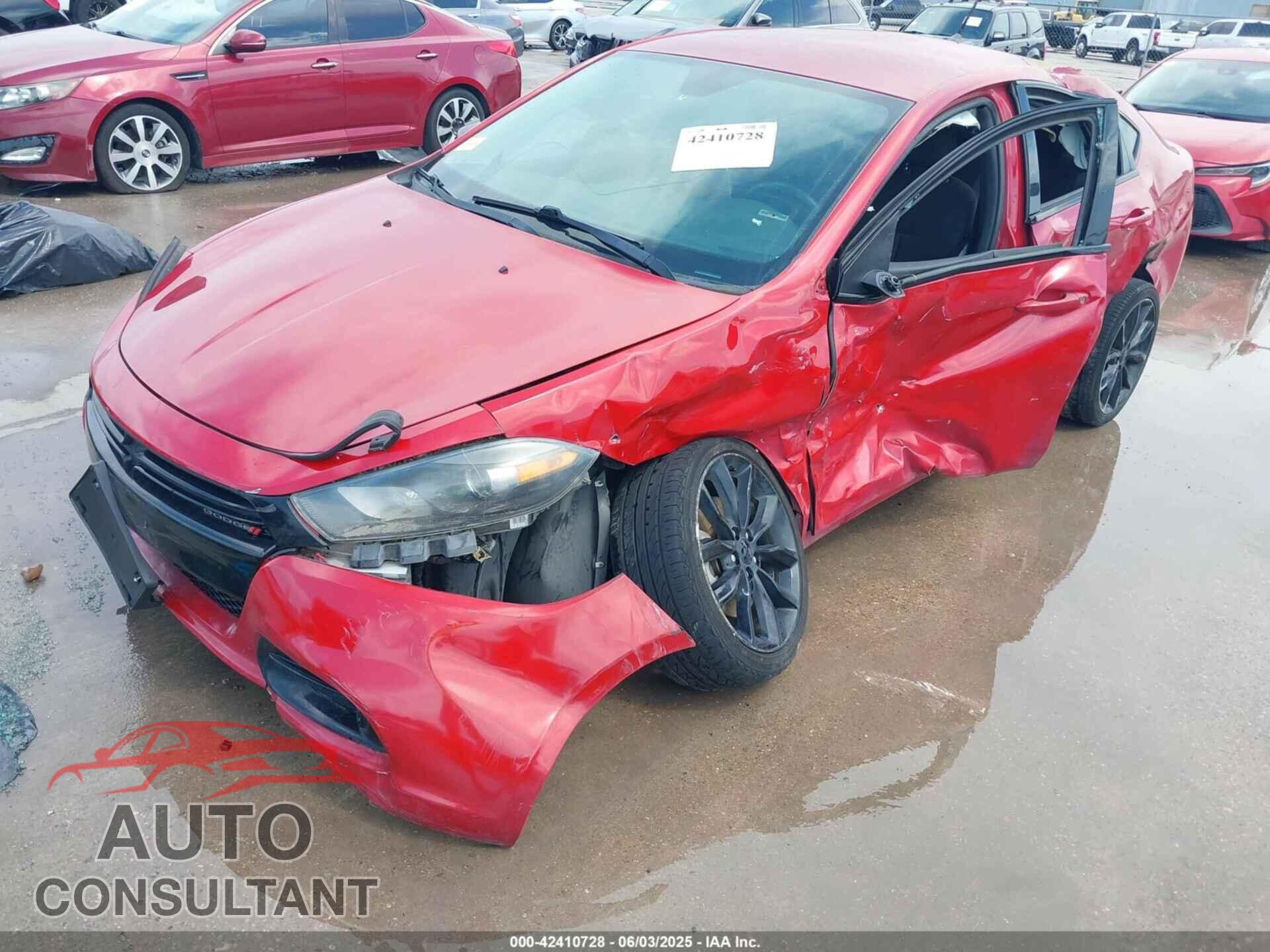 DODGE DART 2016 - 1C3CDFFA8GD822816