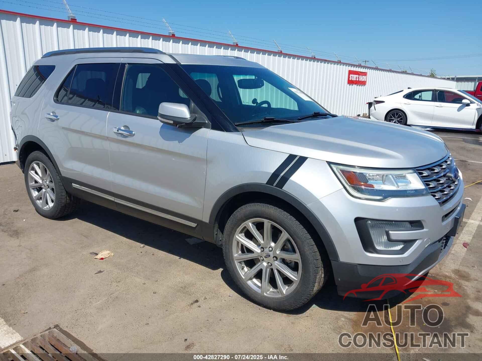 FORD EXPLORER 2017 - 1FM5K8F87HGB80085