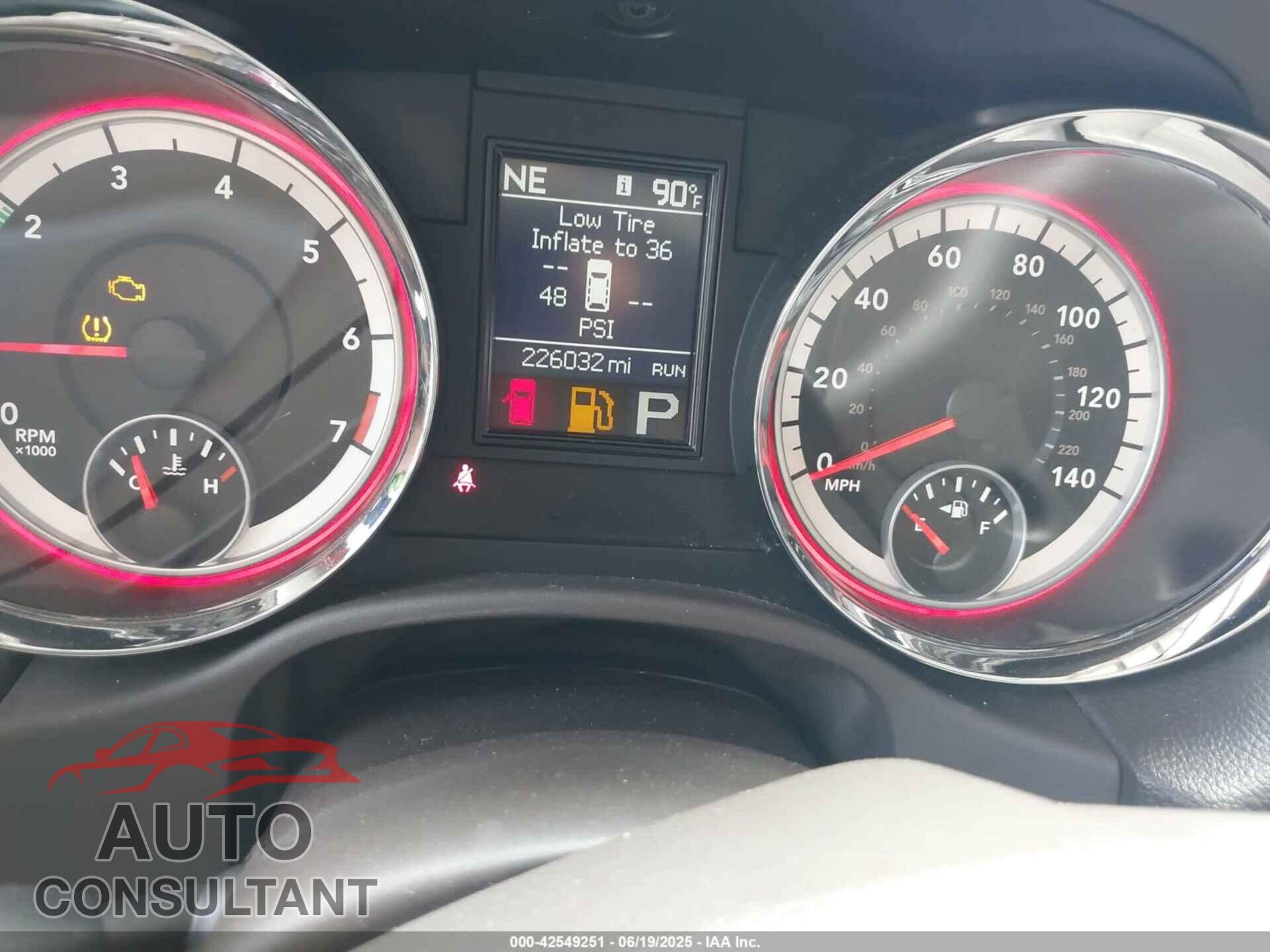 DODGE DURANGO 2013 - 1C4RDHDG2DC527303