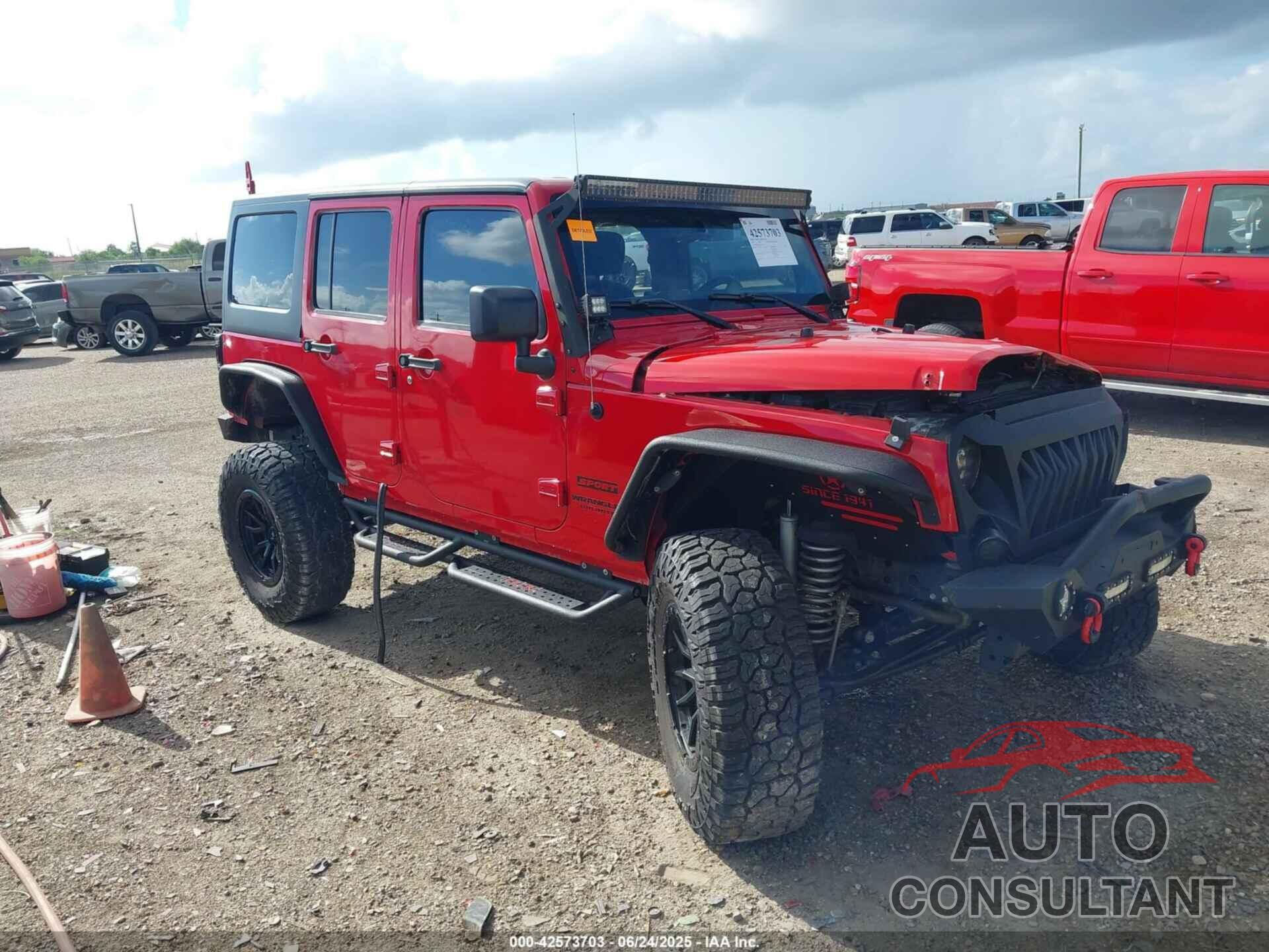 JEEP WRANGLER UNLIMITED 2014 - 1C4BJWDG5EL277037
