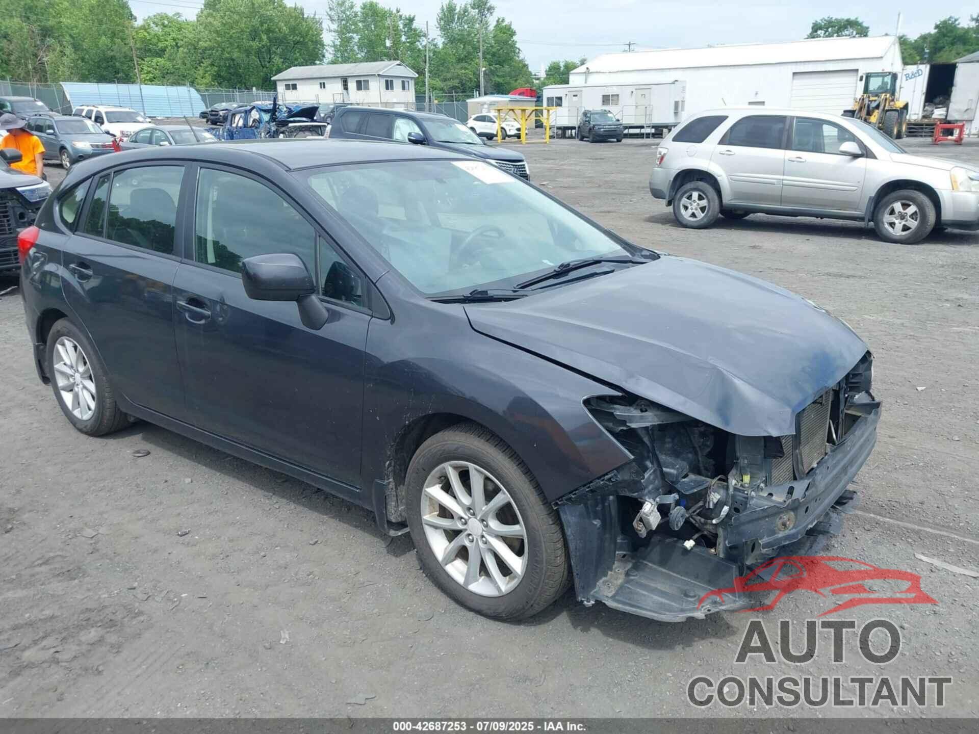 SUBARU IMPREZA 2012 - JF1GPAC69CH201245