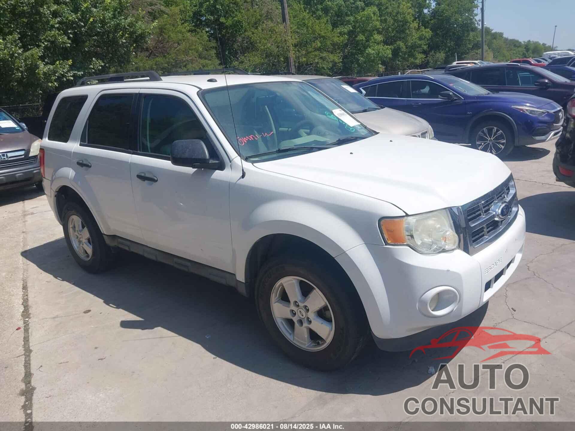 FORD ESCAPE 2012 - 1FMCU0D7XCKC29363