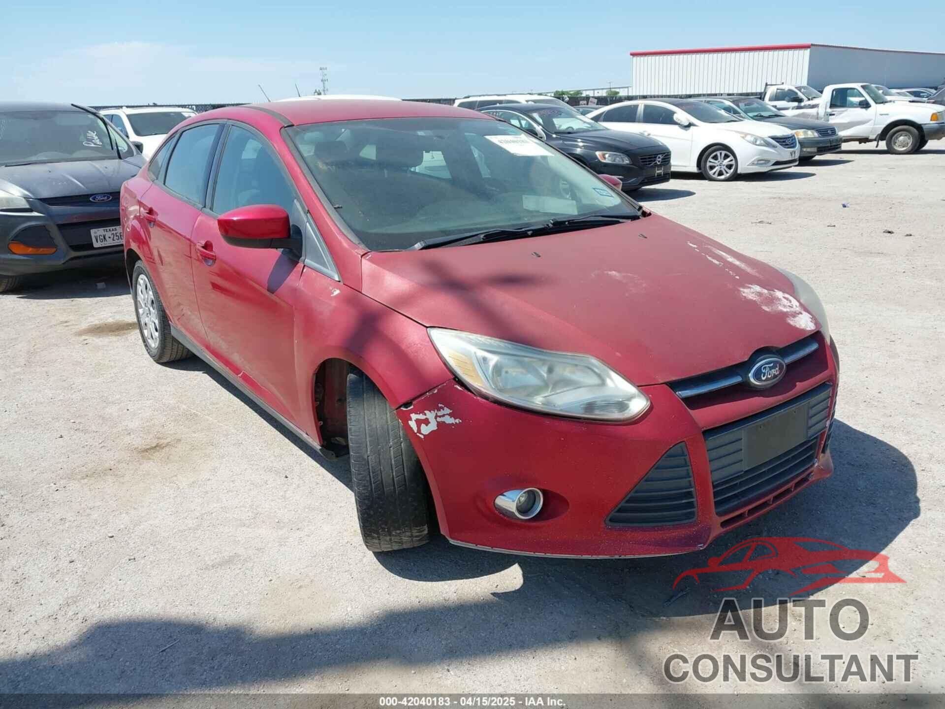 FORD FOCUS 2012 - 1FAHP3F21CL428659