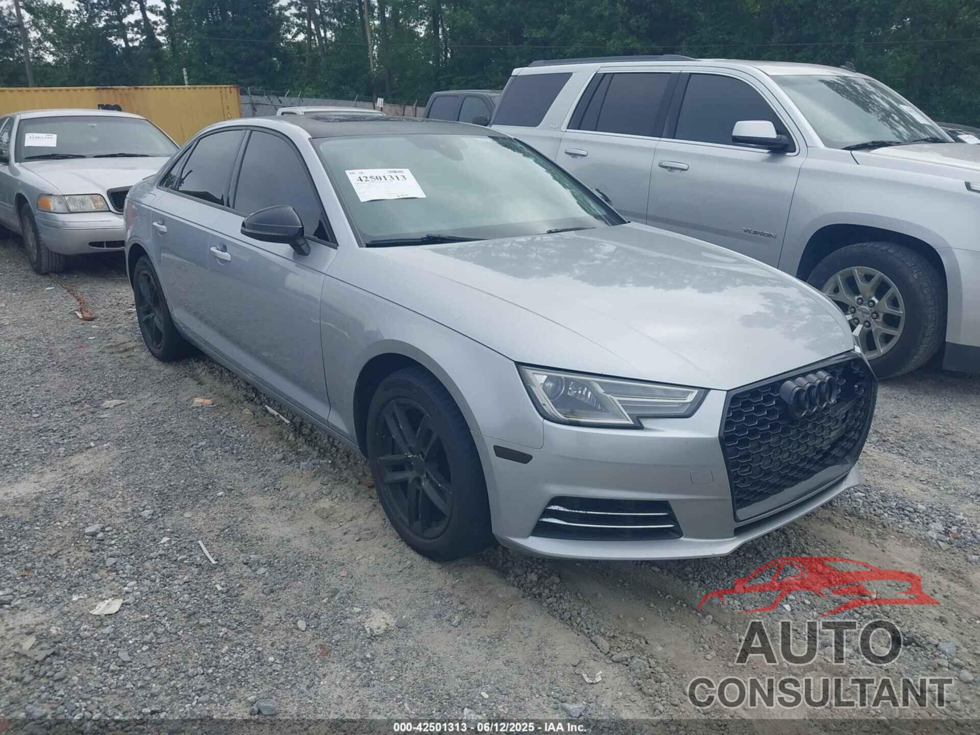 AUDI A4 2017 - WAUANAF49HN023519