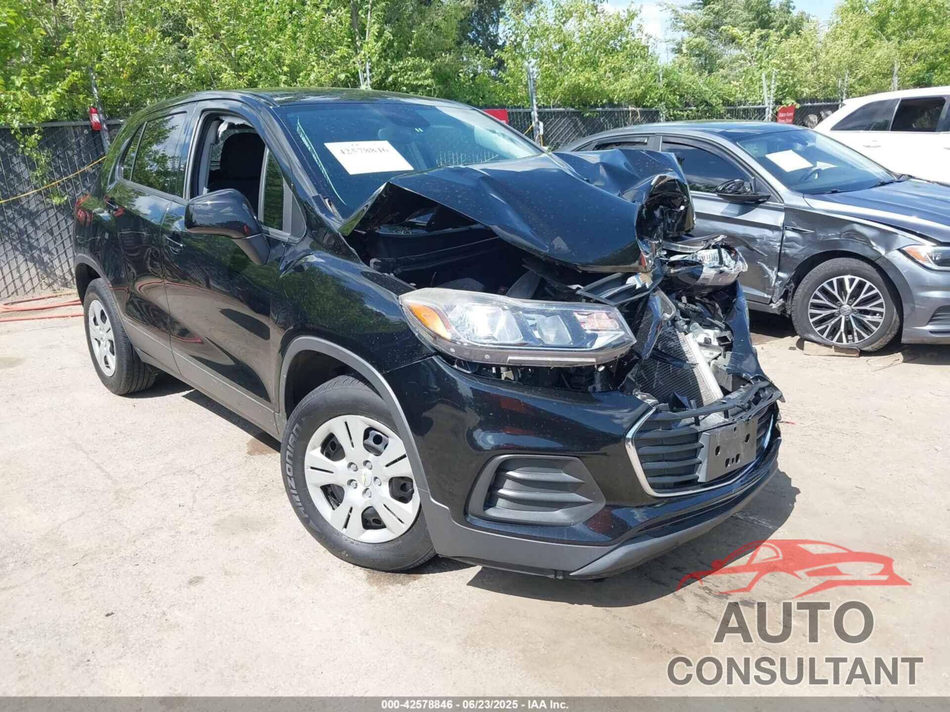CHEVROLET TRAX 2018 - 3GNCJKSB5JL261530