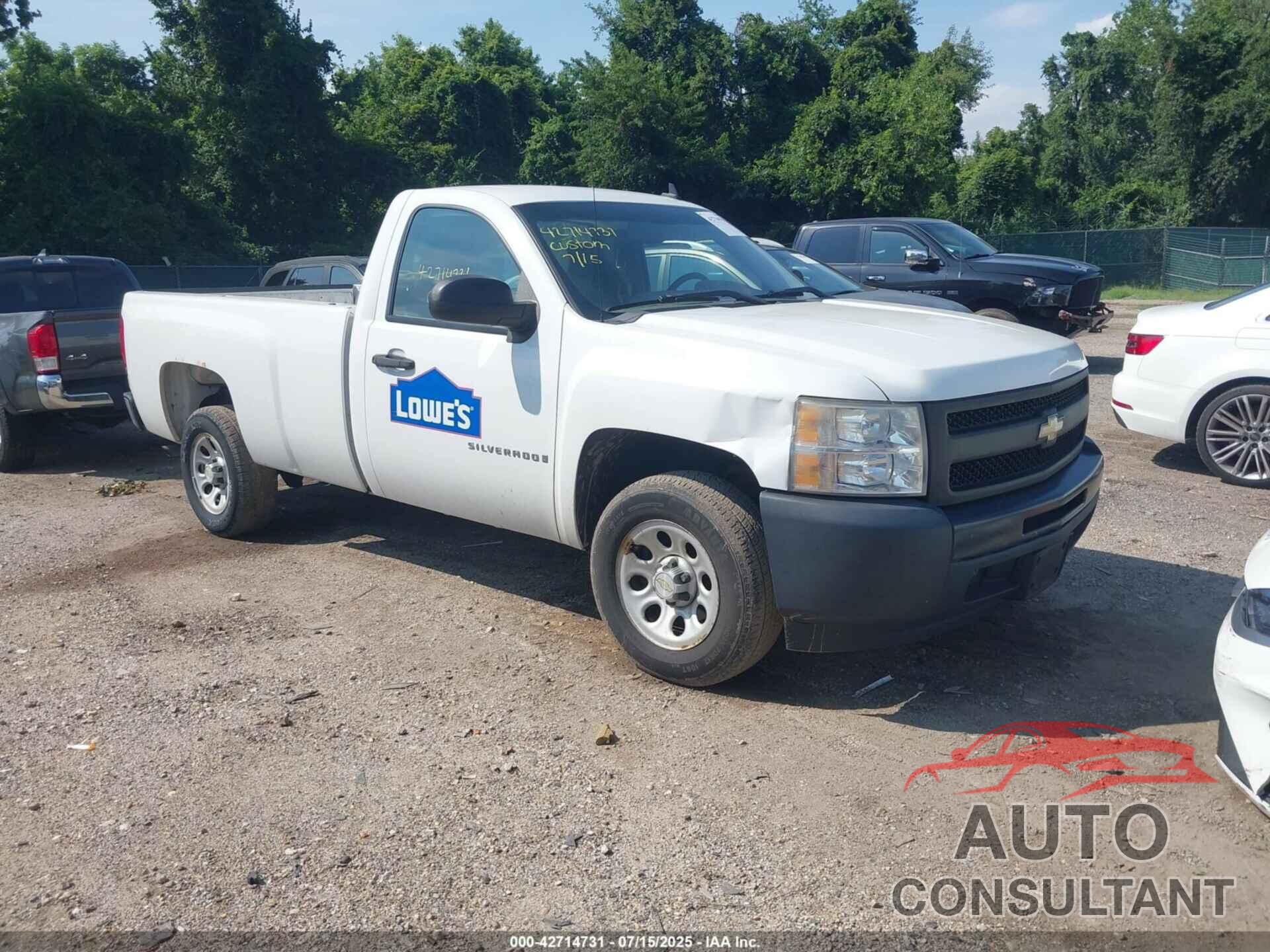CHEVROLET SILVERADO 1500 2009 - 1GCEC14X09Z237753