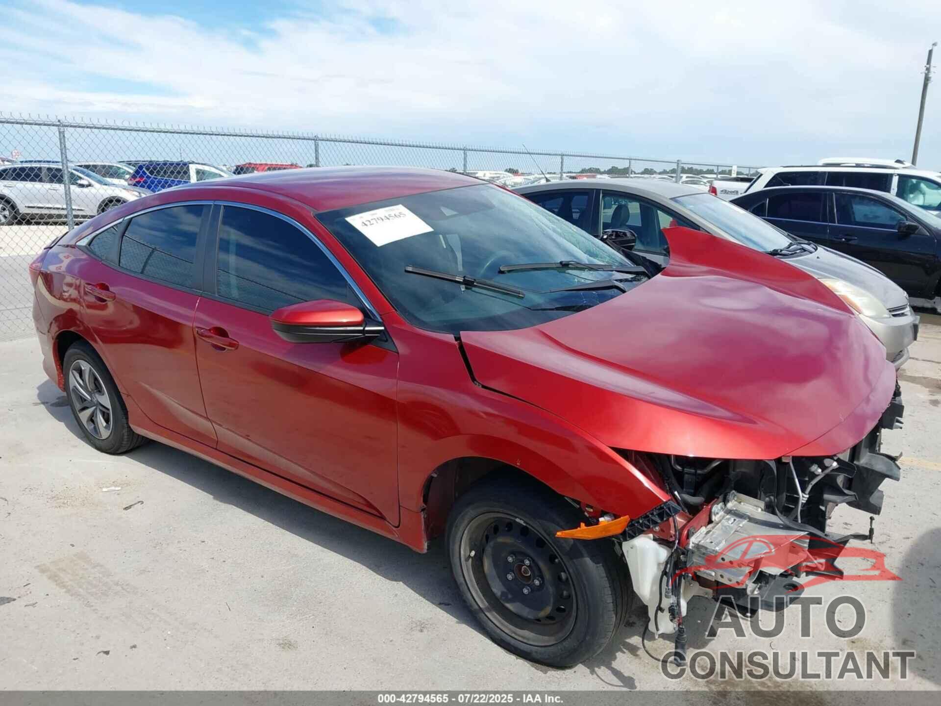 HONDA CIVIC 2021 - 2HGFC2F6XMH514160