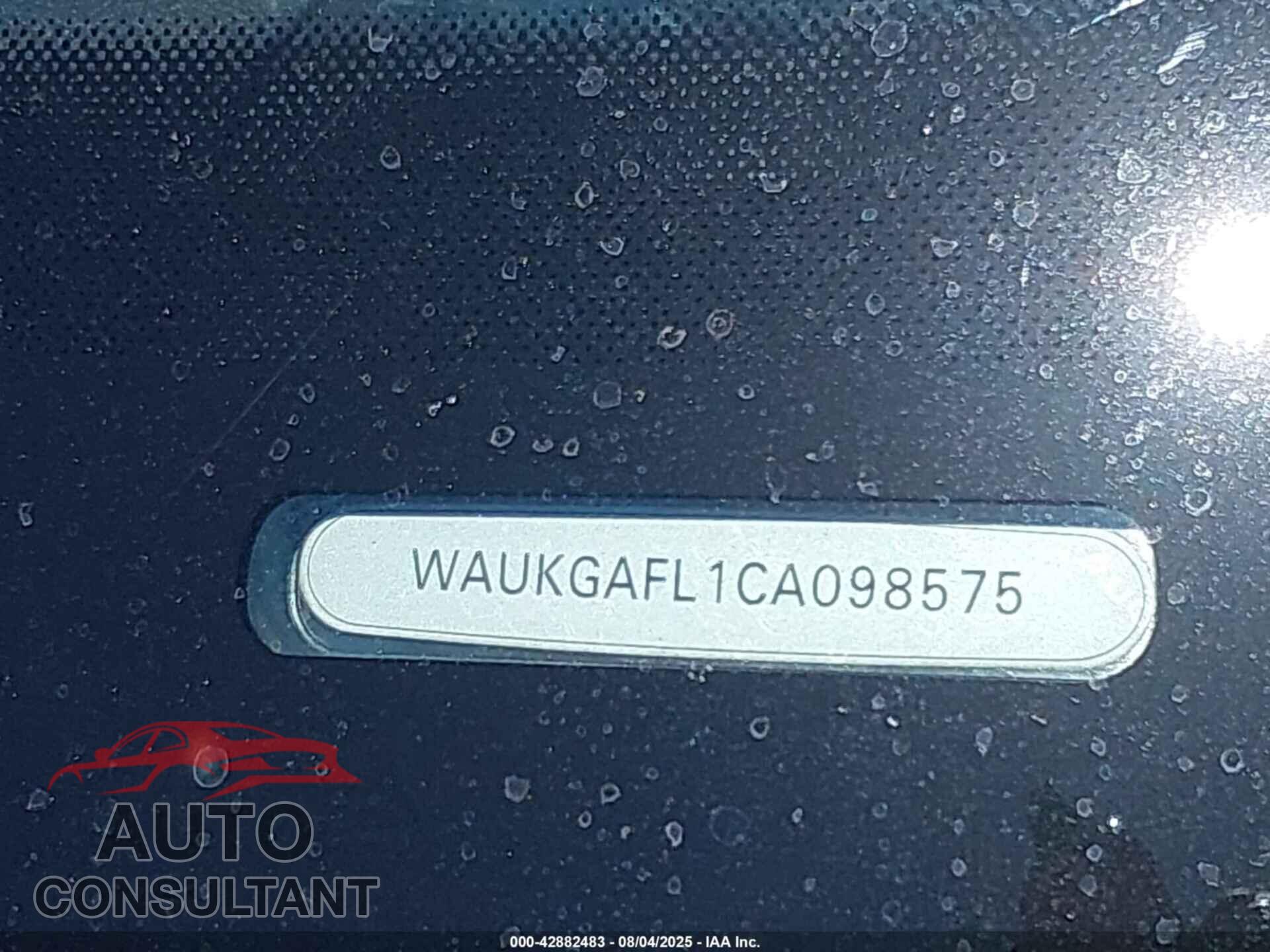 AUDI S4 2012 - WAUKGAFL1CA098575