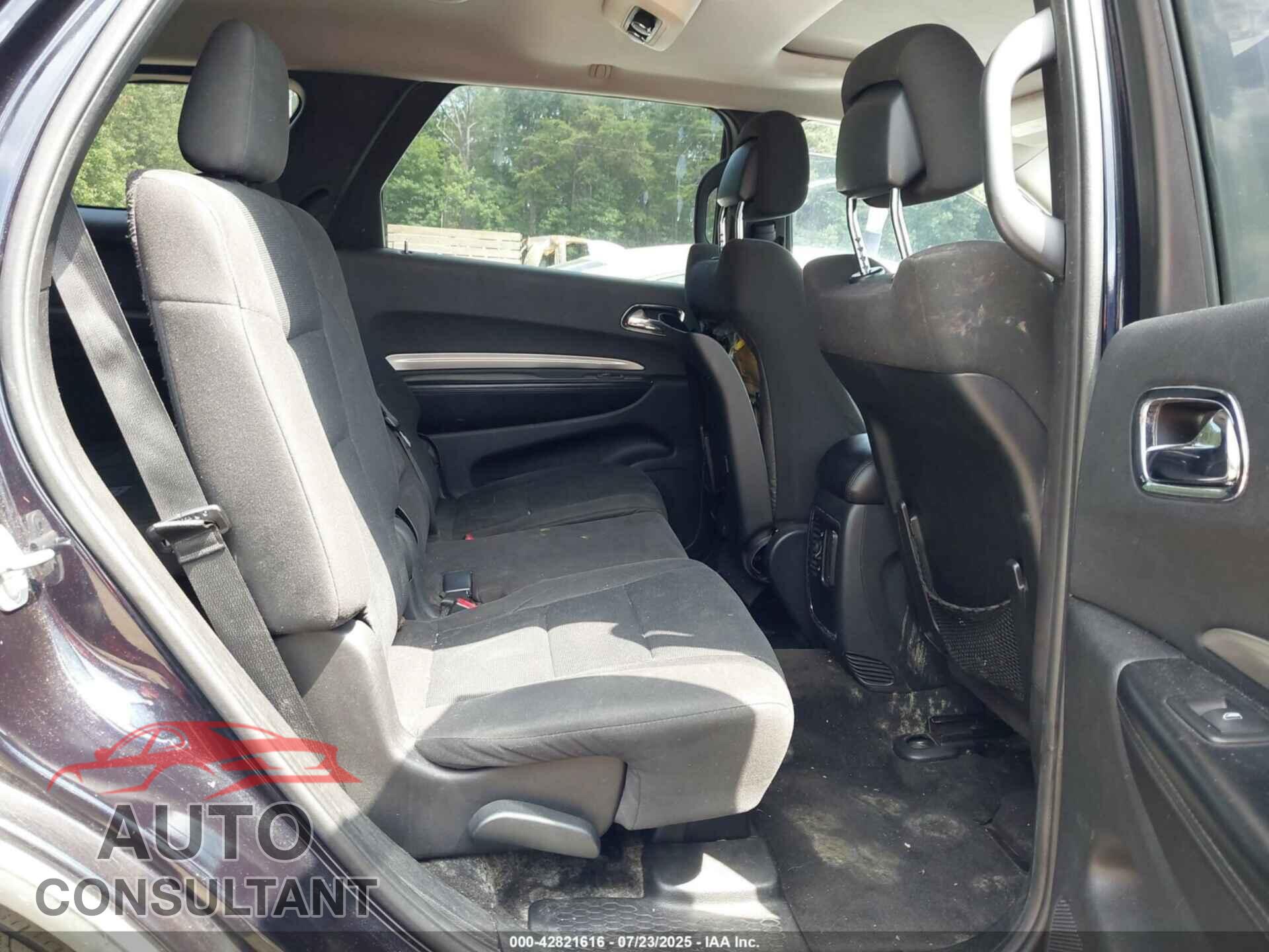 DODGE DURANGO 2011 - 1D4RD2GG0BC618479