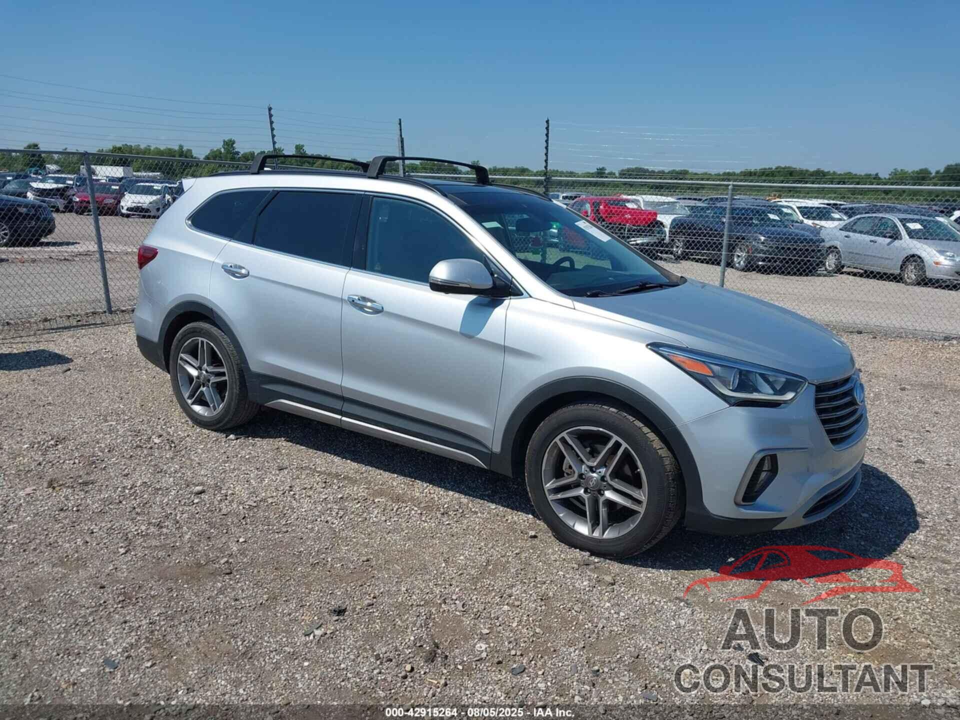 HYUNDAI SANTA FE 2017 - KM8SR4HF1HU214056