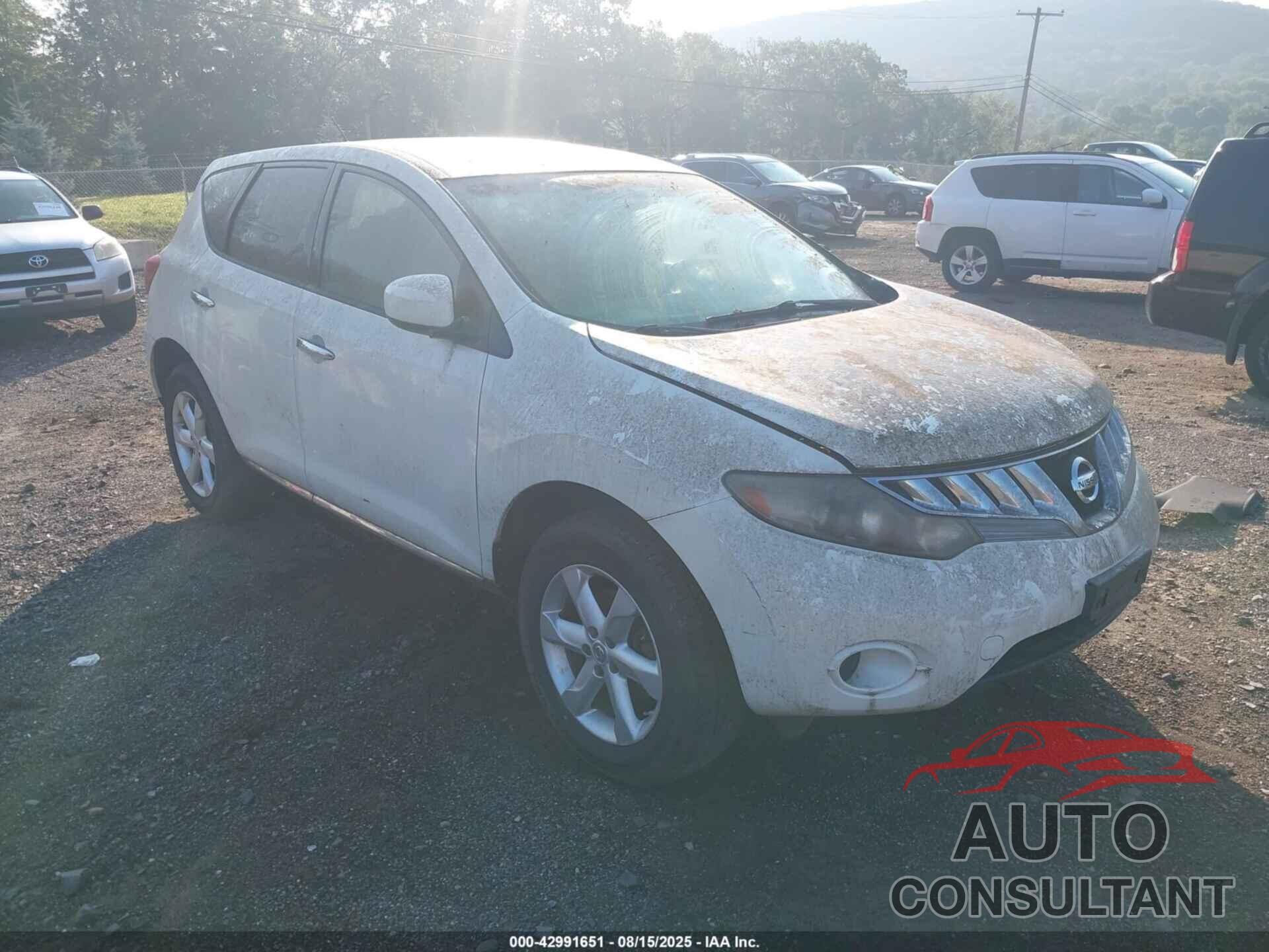 NISSAN MURANO 2010 - JN8AZ1MW6AW139020