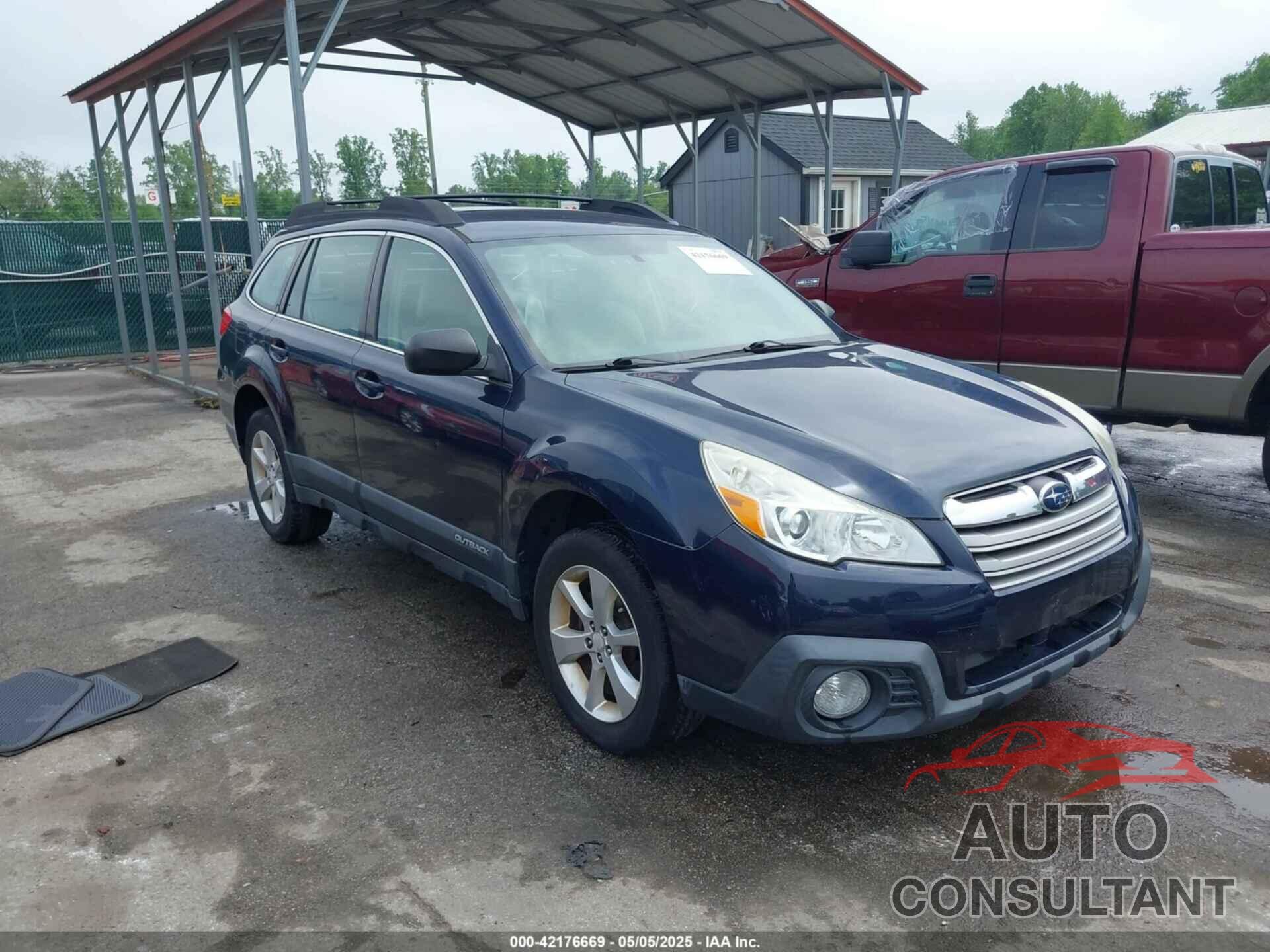 SUBARU OUTBACK 2014 - 4S4BRBAC3E3209396