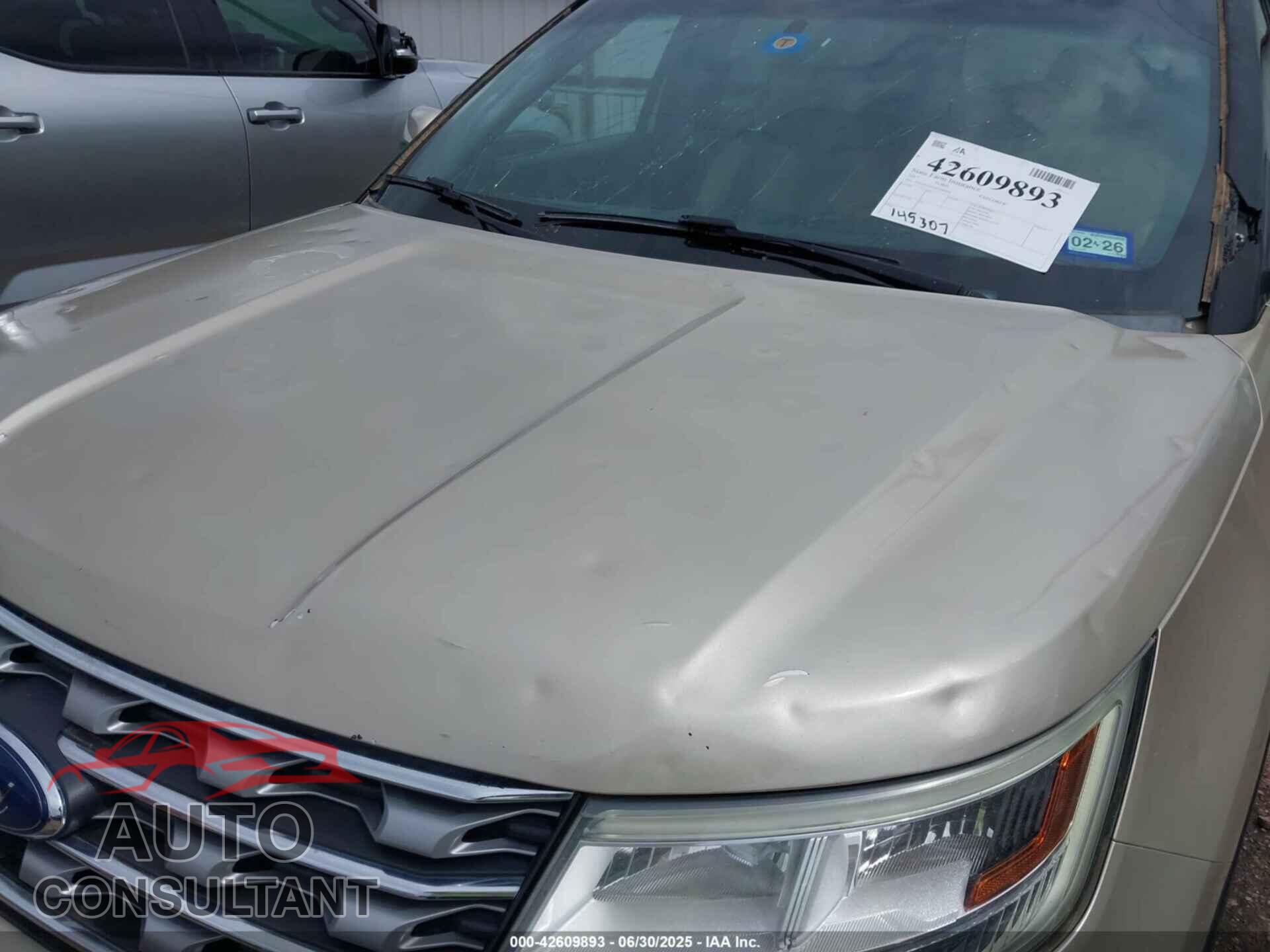 FORD EXPLORER 2017 - 1FM5K7F85HGD40409