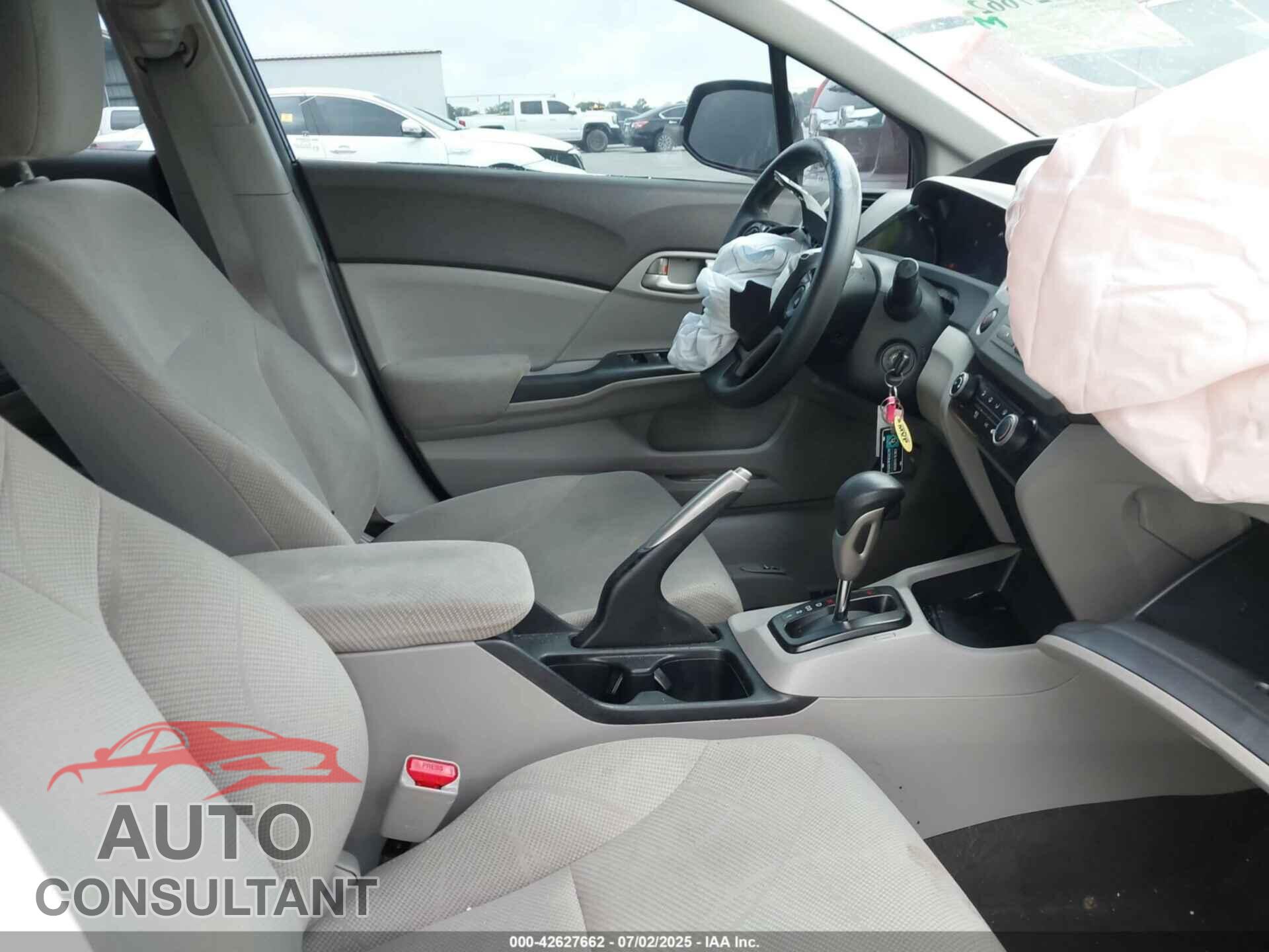 HONDA CIVIC 2012 - 2HGFB2F59CH334872