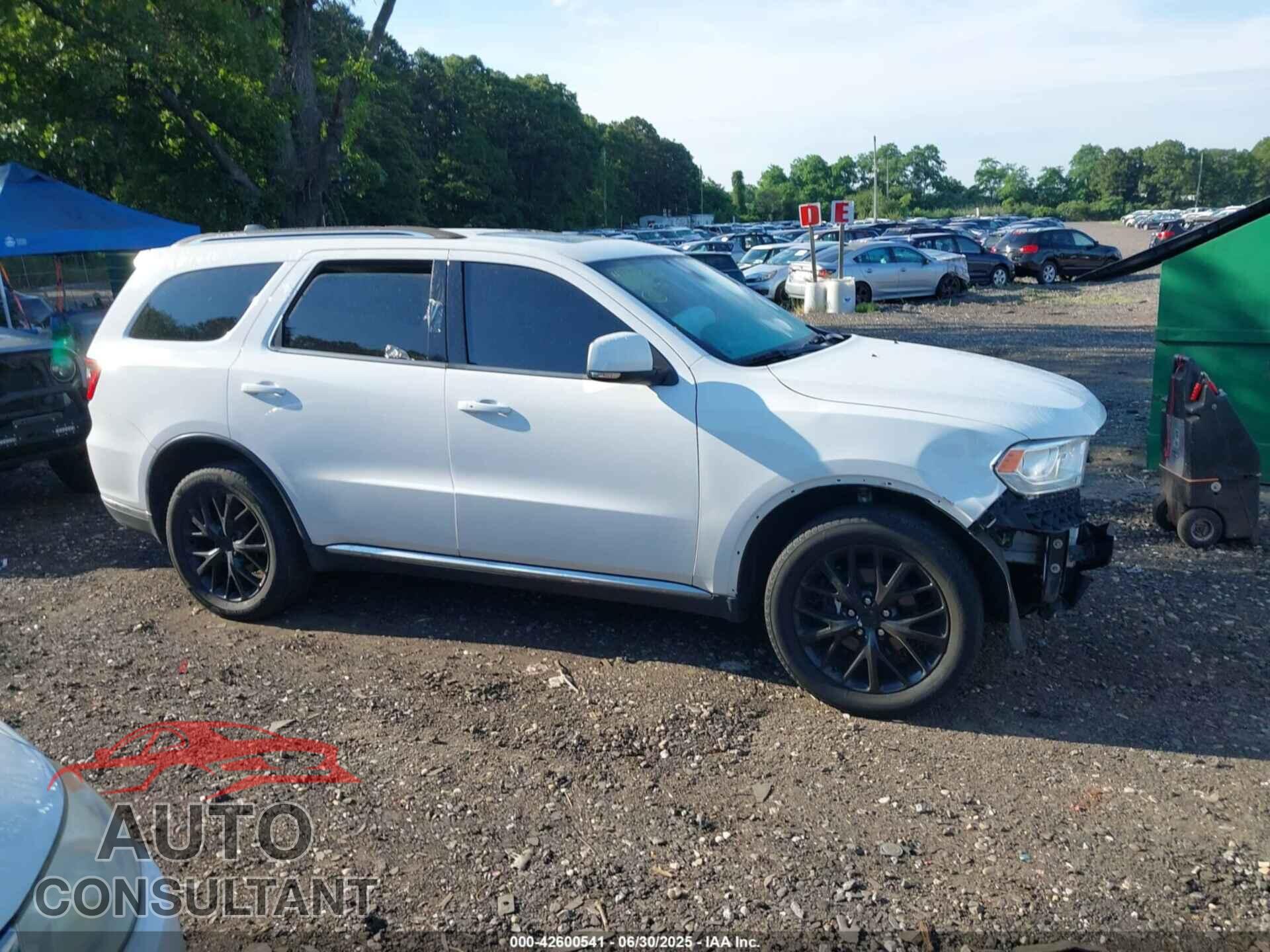 DODGE DURANGO 2016 - 1C4RDJDG3GC374636