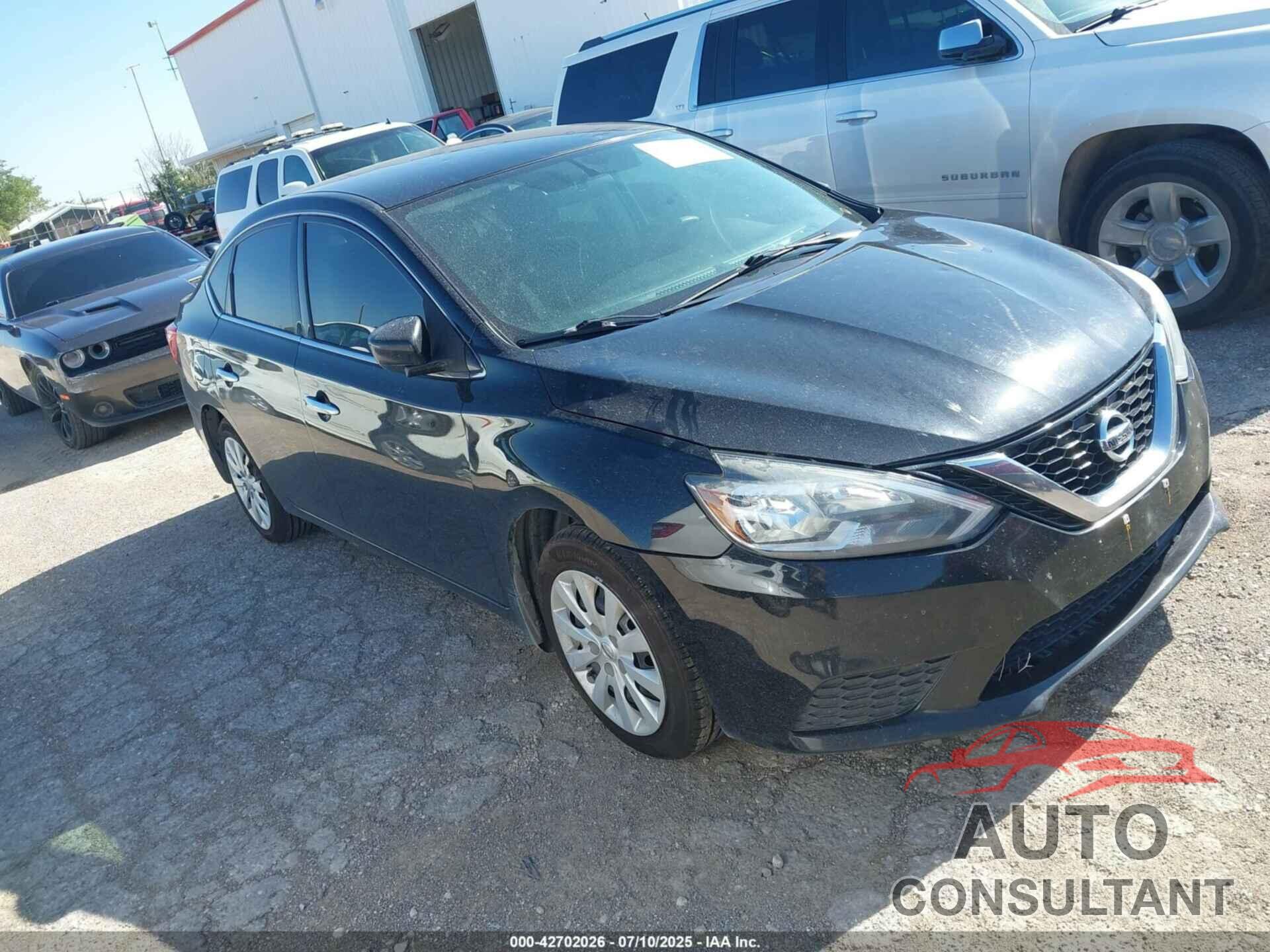 NISSAN SENTRA 2019 - 3N1AB7AP1KY256615