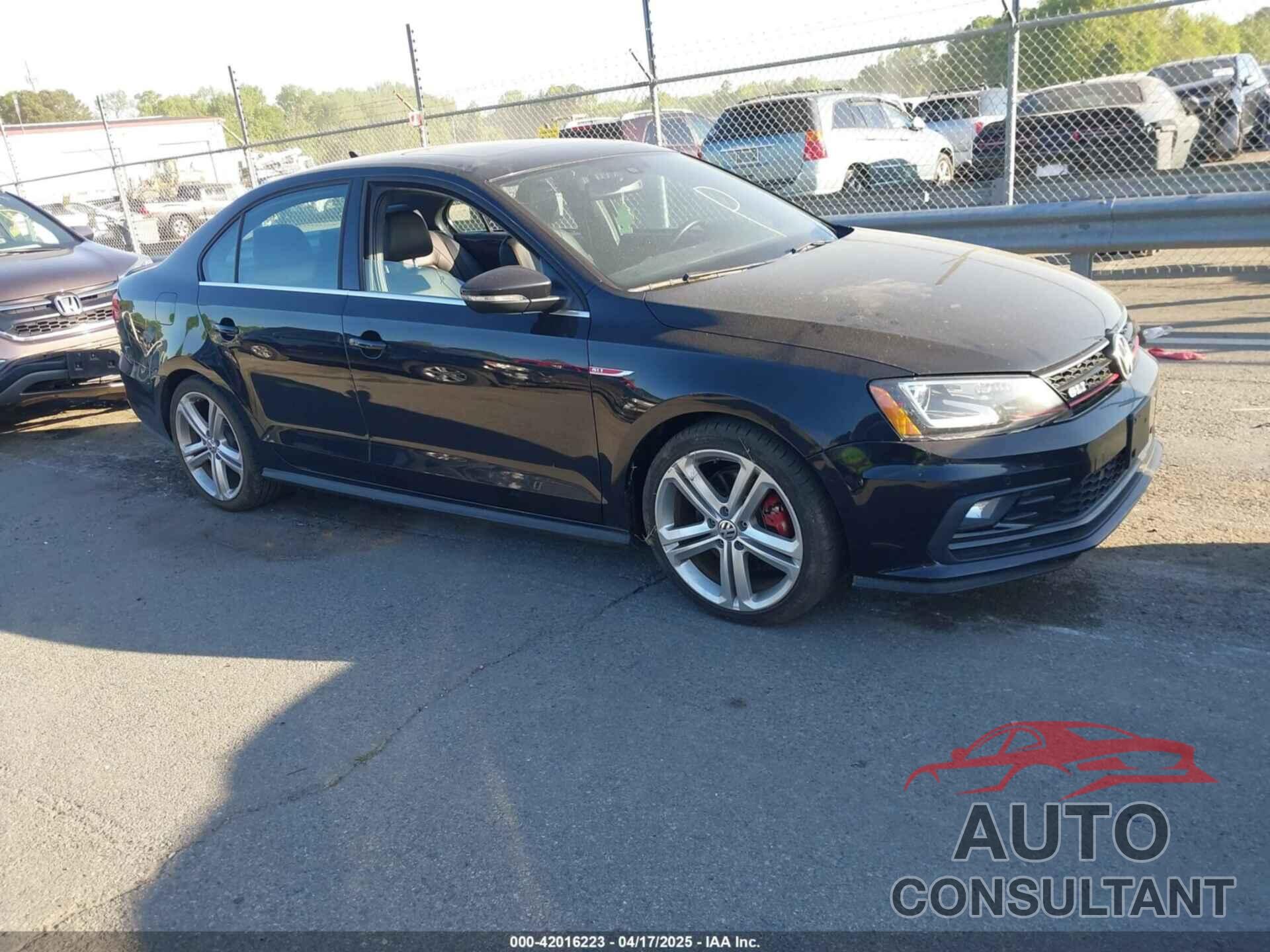 VOLKSWAGEN JETTA 2016 - 3VW4T7AJ3GM246893