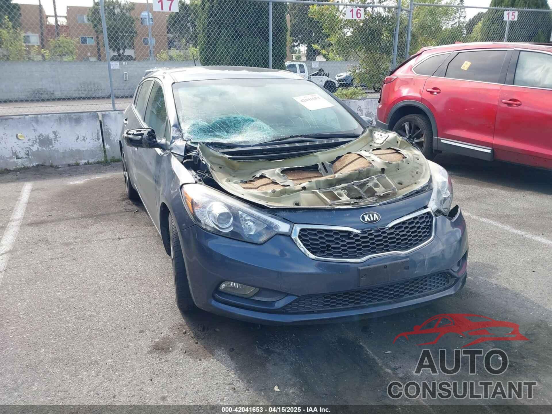KIA FORTE 2016 - KNAFX5A87G5631104